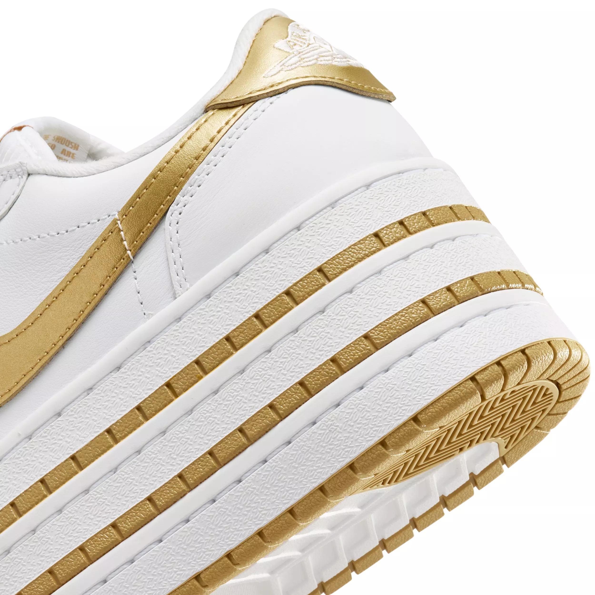 Jordan 1 Triple Stack SE "White/Metallic Gold/White" Women's Shoe - WHITE/GOLD/WHITE