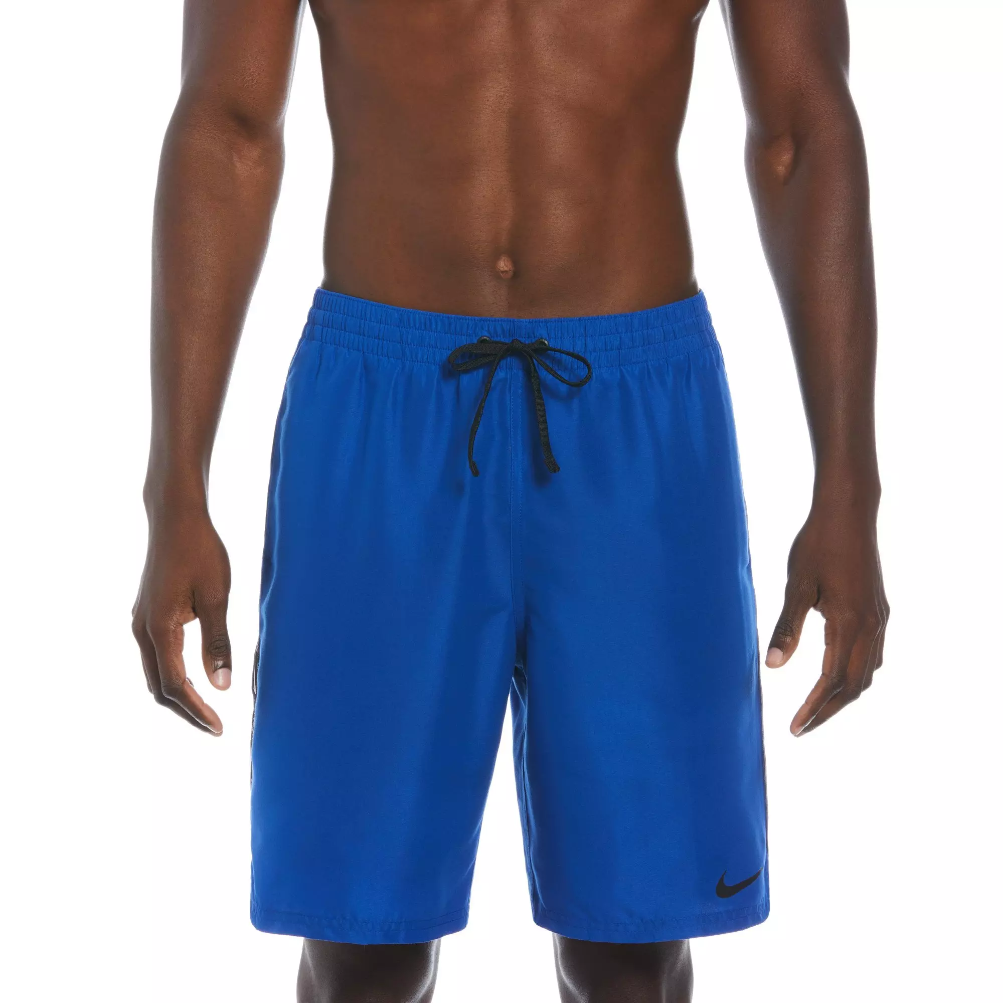 Nike Men's Swim Tape Logo Volley 9" Shorts - ROYAL
