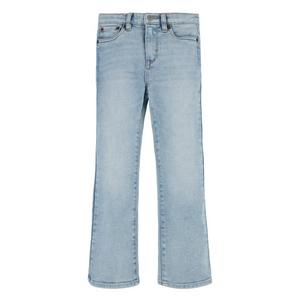 Levi's Little Girls' 726 High Rise Flare Light Blue Wash Denim Jeans