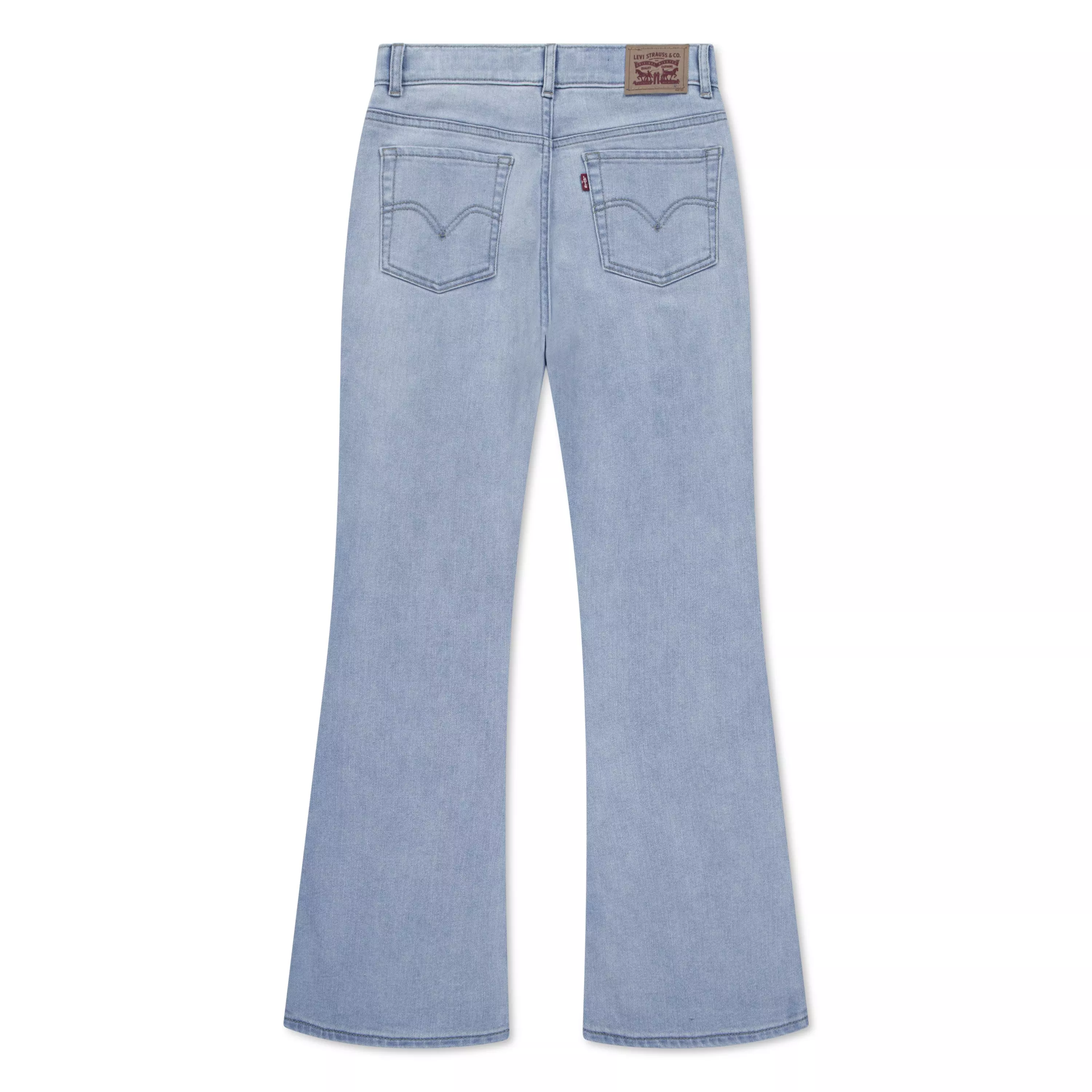 Levi's Big Girls' 726 High Rise Flare Light Blue Wash Denim Jeans - LT BLUE