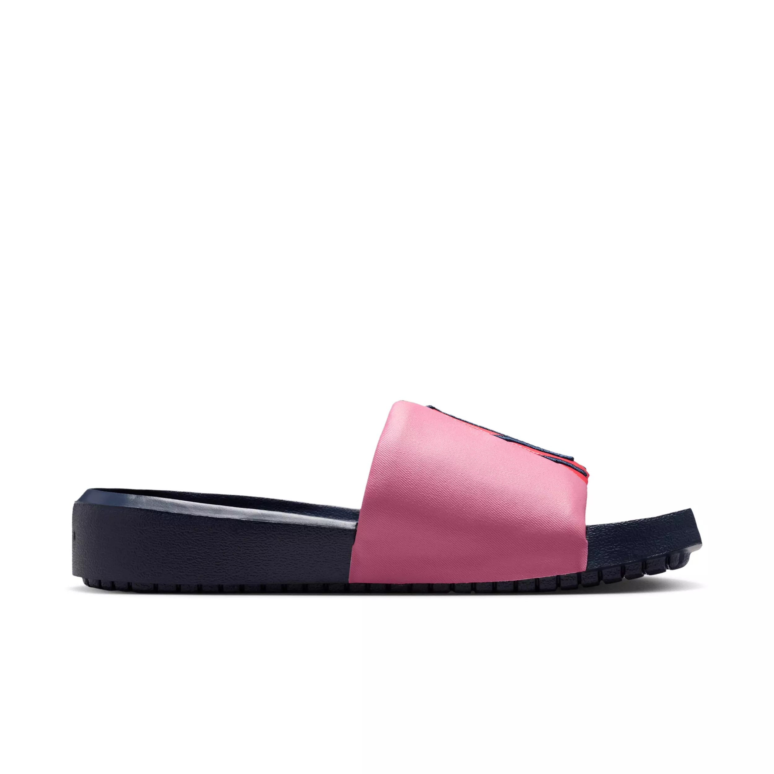 Jordan NOLA "Obsidian/Track Red/Desert Berry" Women's Slide - OBSIDIAN/RED/BERRY