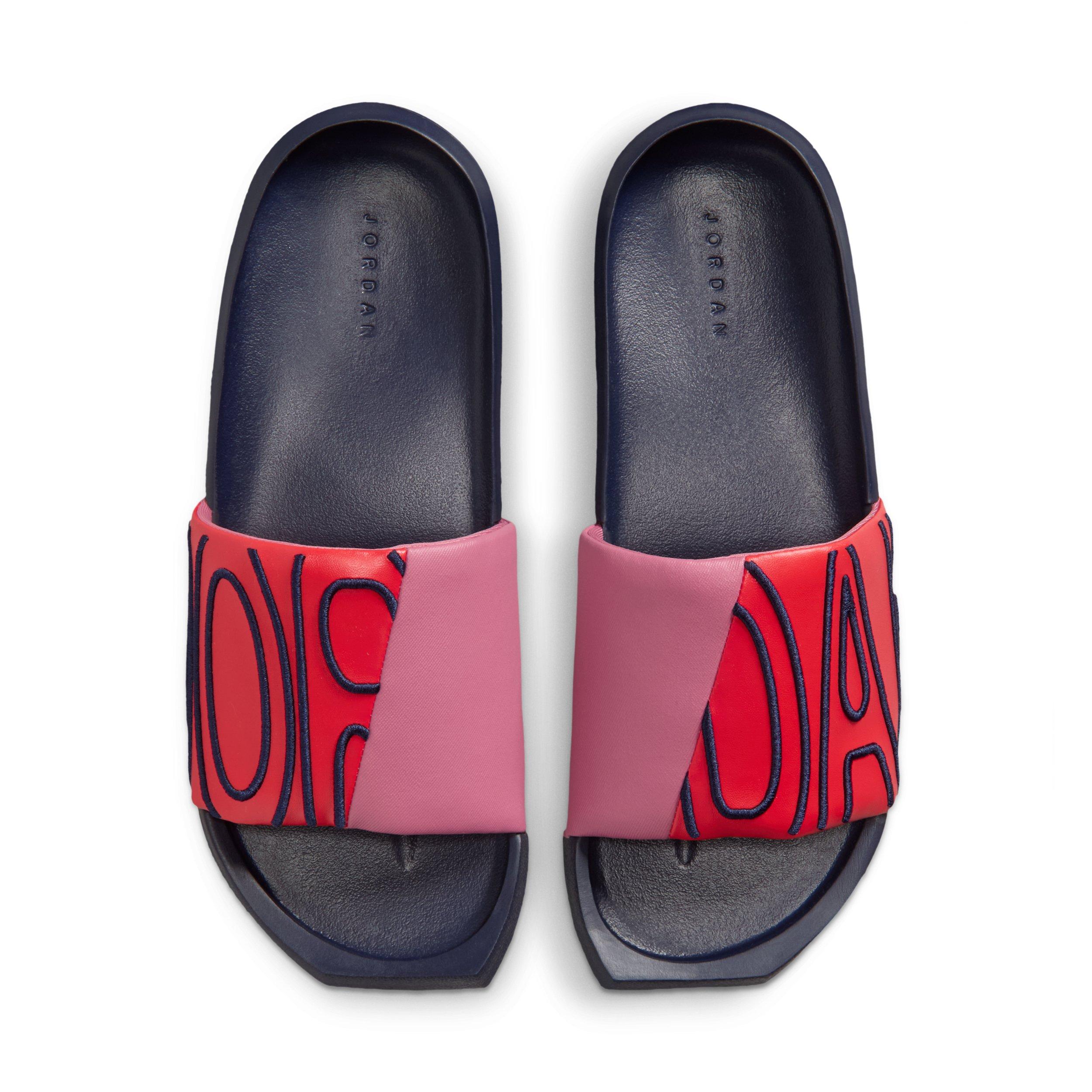 Jordan NOLA "Obsidian/Track Red/Desert Berry" Women's Slide - OBSIDIAN/RED/BERRY Thumbnail View 4