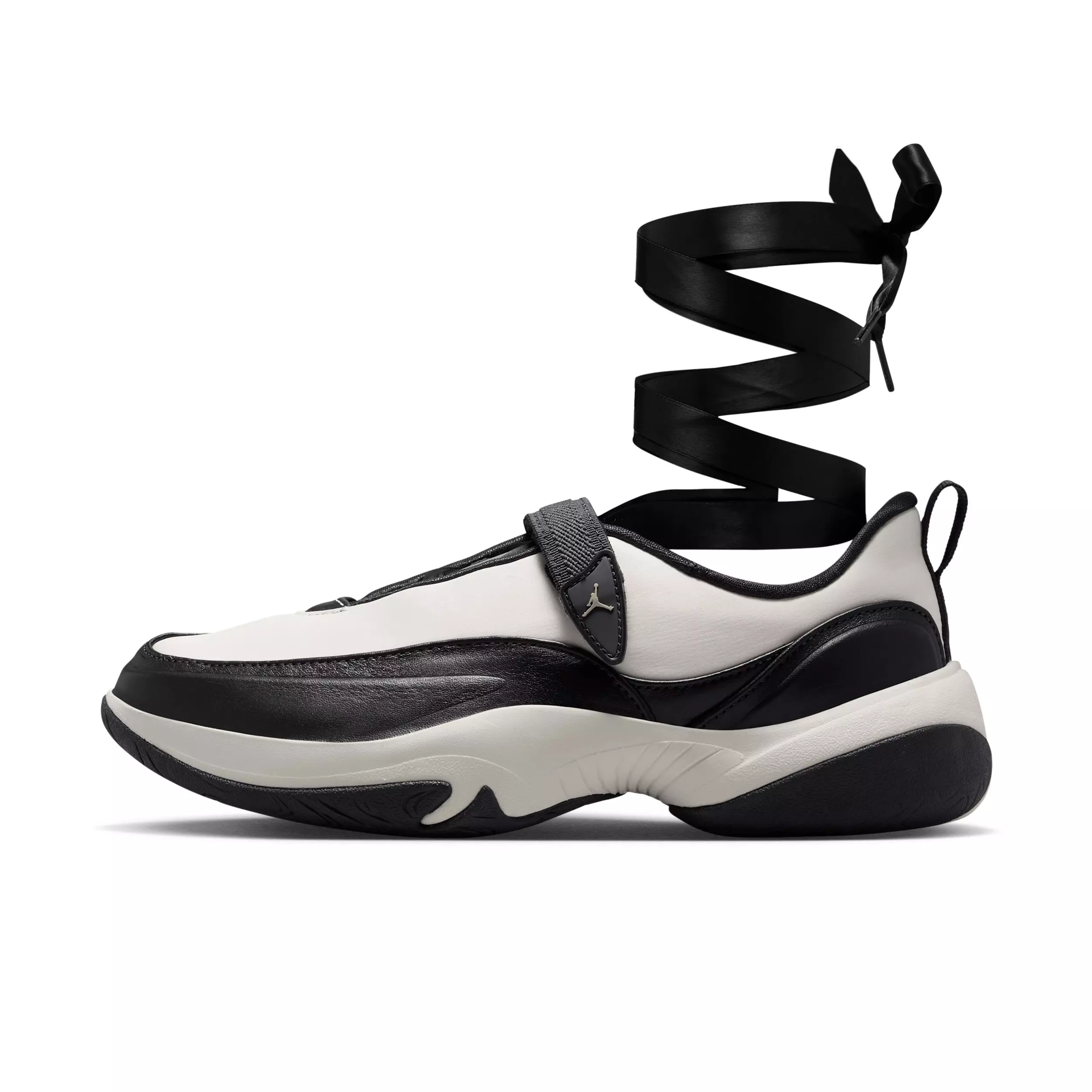 Jordan Pointe "Black/Chalk/Flat Gold Star" Women's Shoe - BLACK/CHALK/GOLD