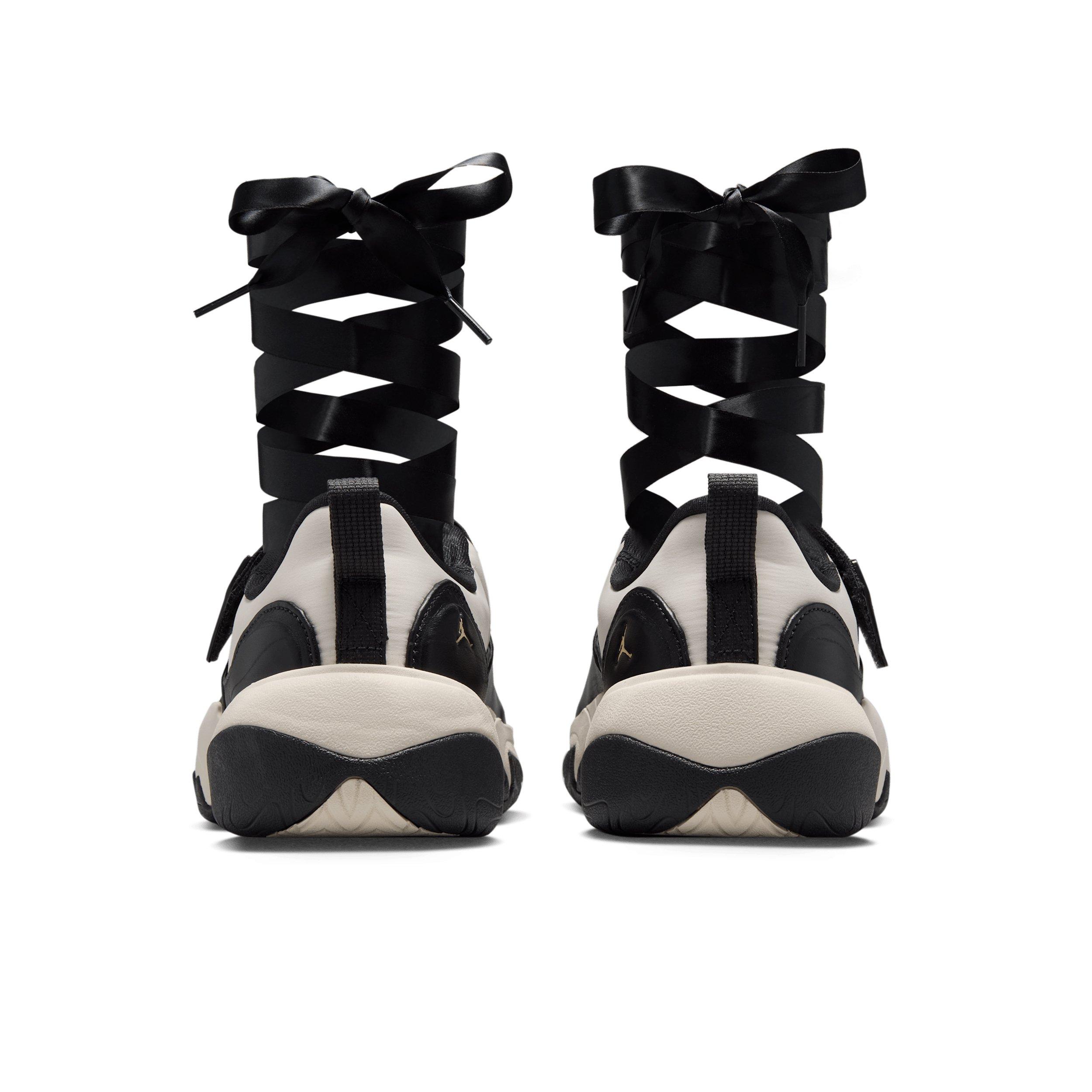 Jordan Pointe "Black/Chalk/Flat Gold Star" Women's Shoe - BLACK/CHALK/GOLD Thumbnail View 5