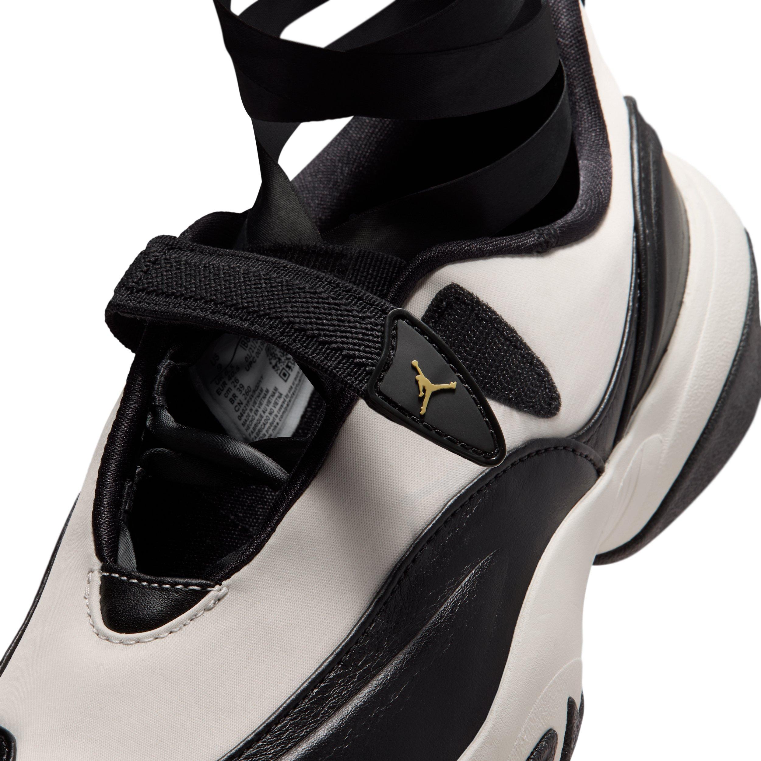 Jordan Pointe "Black/Chalk/Flat Gold Star" Women's Shoe - BLACK/CHALK/GOLD Thumbnail View 7