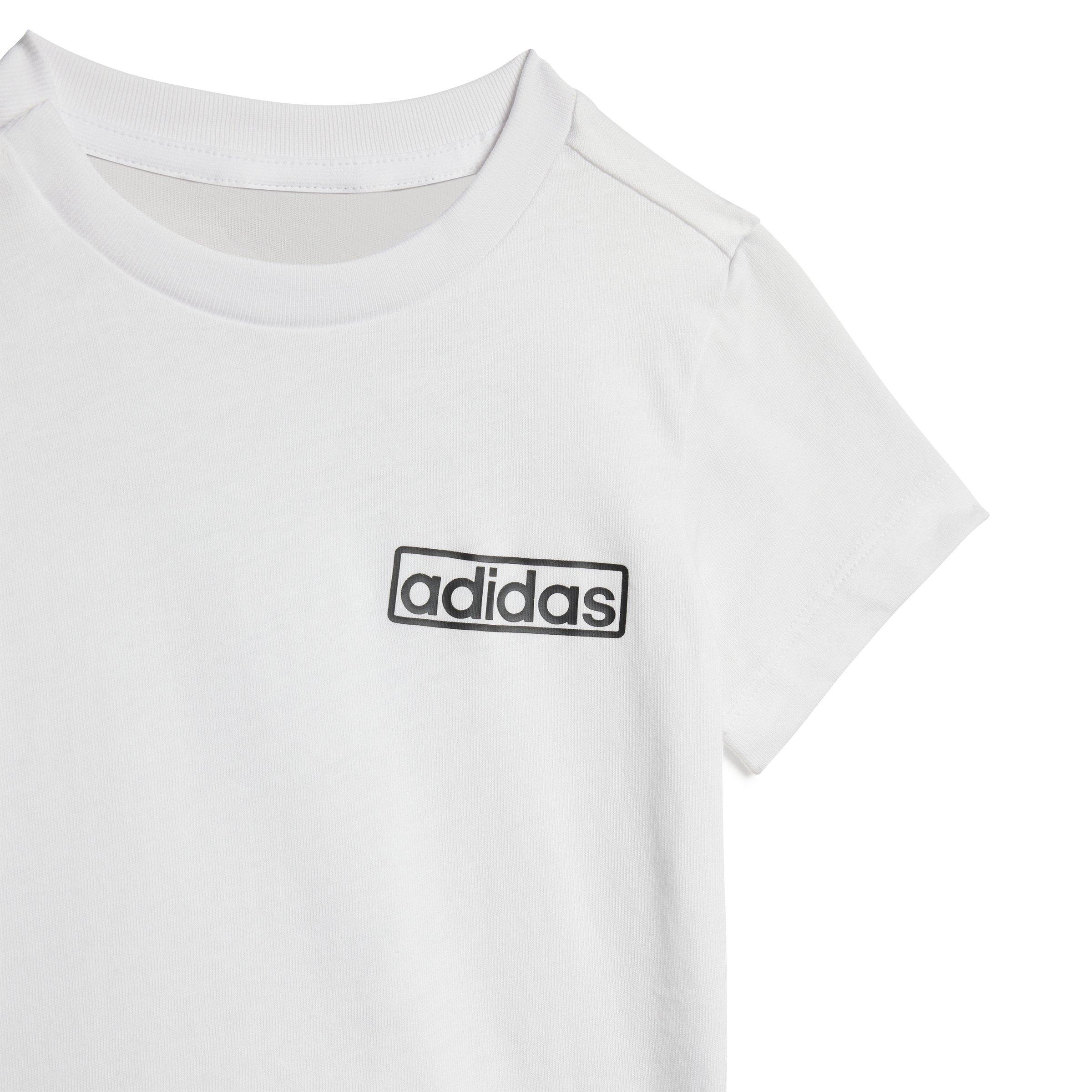 adidas Originals Adibreak Tee Infant Boys' White/Black Set