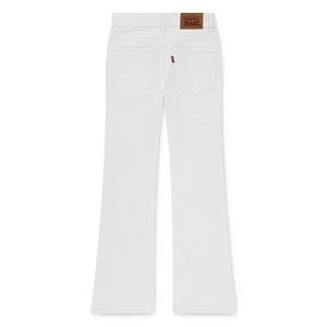 Levi's Big Girls' 726 High Rise Flare White Wash Denim Jeans