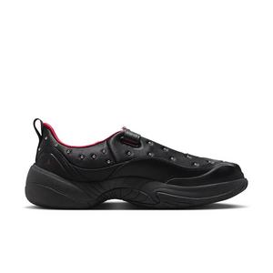 Jordan Pointe "White/Black/Metallic Silver/University Red" Women's Shoe - WHITE/BLACK/SILVER/RED