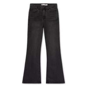 Levi's Big Girls' 726 High Rise Flare Black Wash Denim Jeans