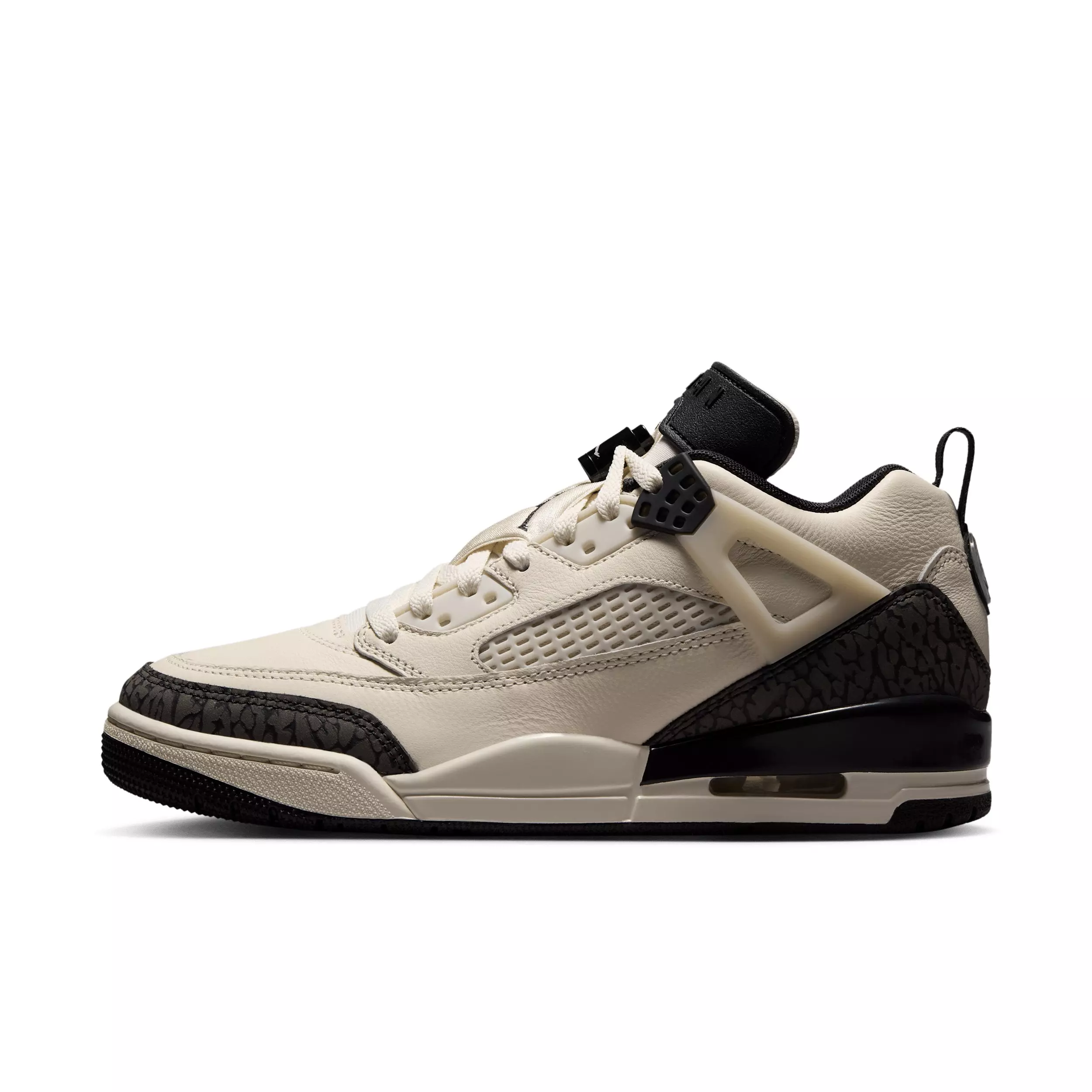 Jordan Spizike Low "Chalk/Chalk/Medium Ash/Off Noir" Women's Shoe - CHALK/CHALK/ASH/OFF NOIR