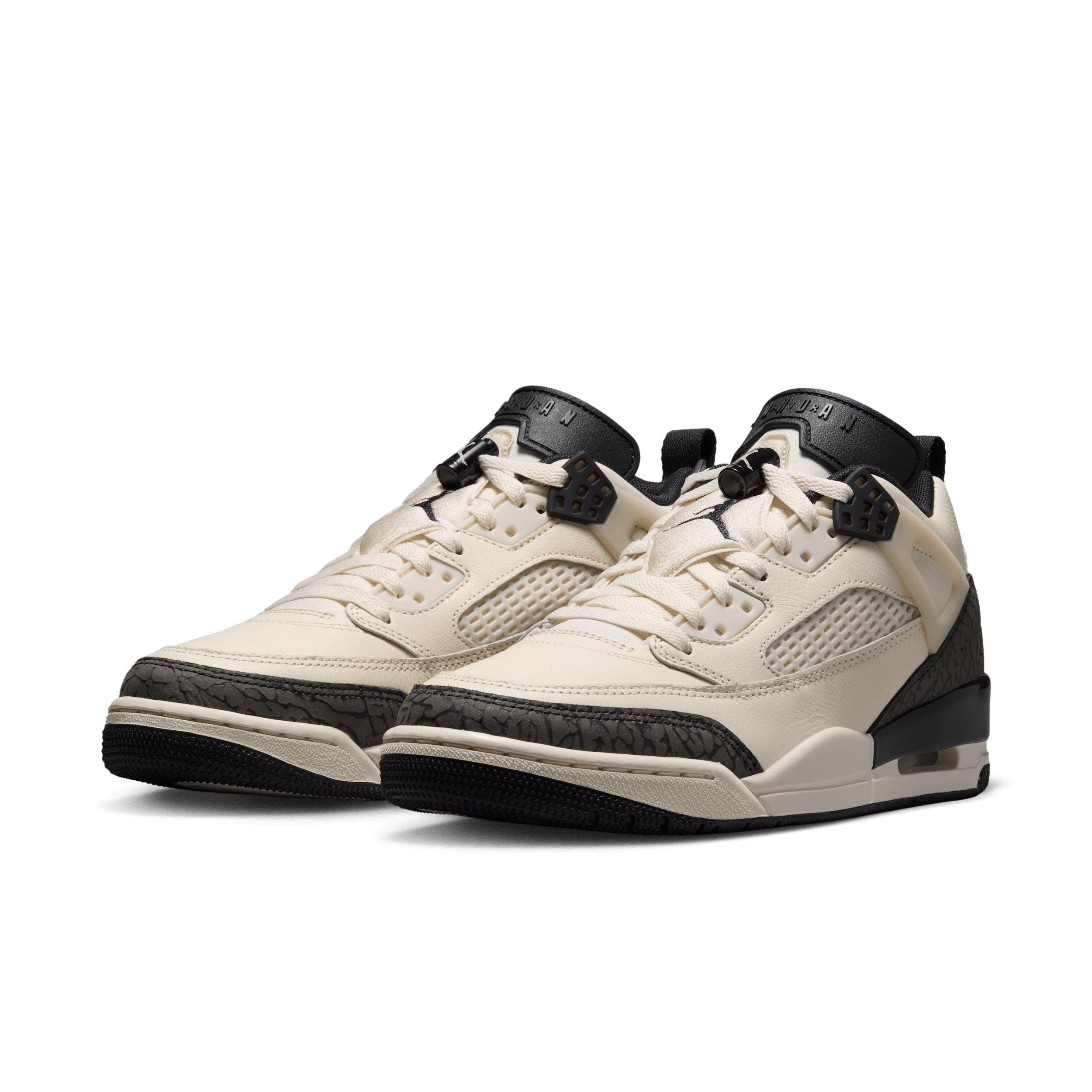Jordan Spizike Low "Chalk/Chalk/Medium Ash/Off Noir" Women's Shoe - CHALK/CHALK/ASH/OFF NOIR Thumbnail View 3