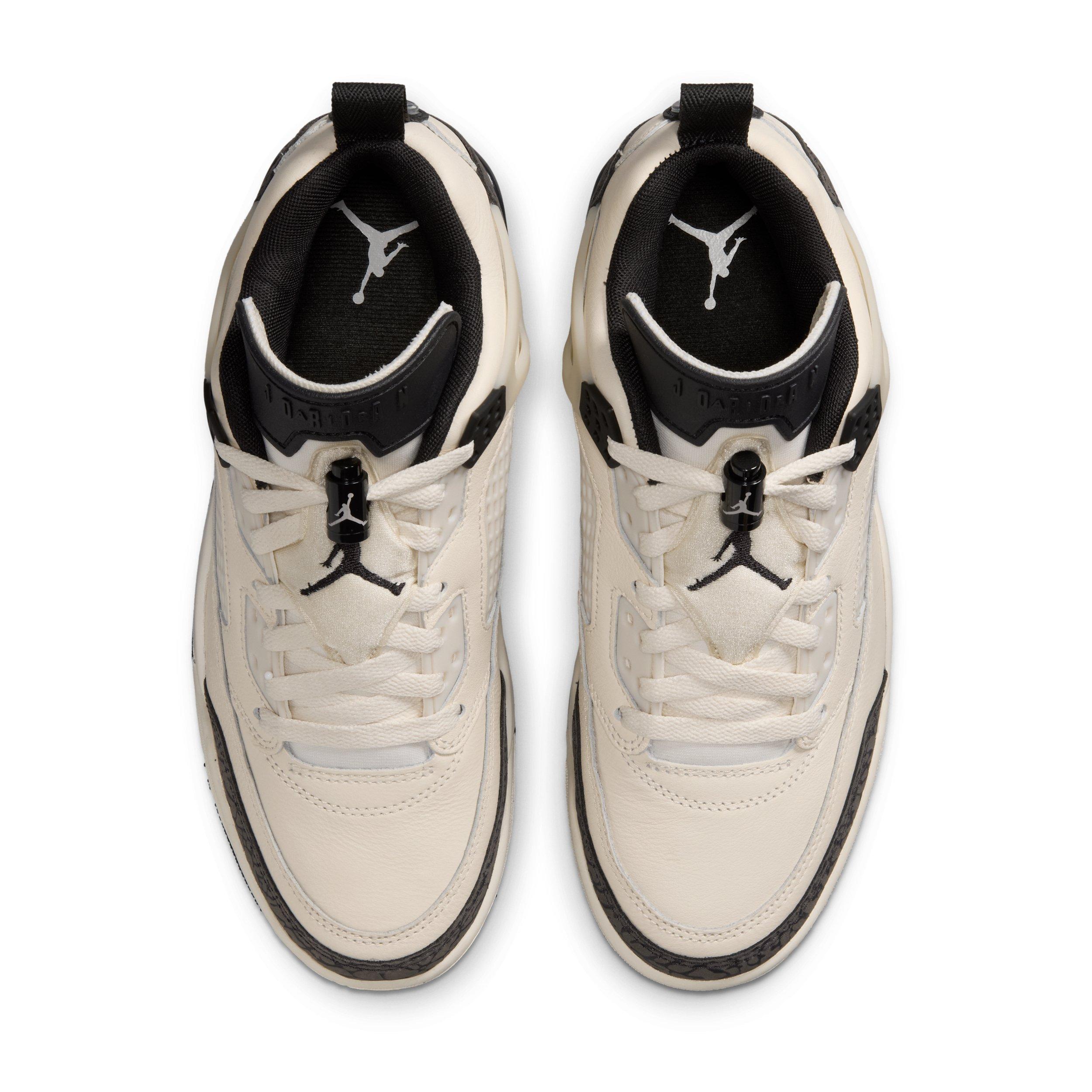 Jordan Spizike Low "Chalk/Chalk/Medium Ash/Off Noir" Women's Shoe - CHALK/CHALK/ASH/OFF NOIR Thumbnail View 4