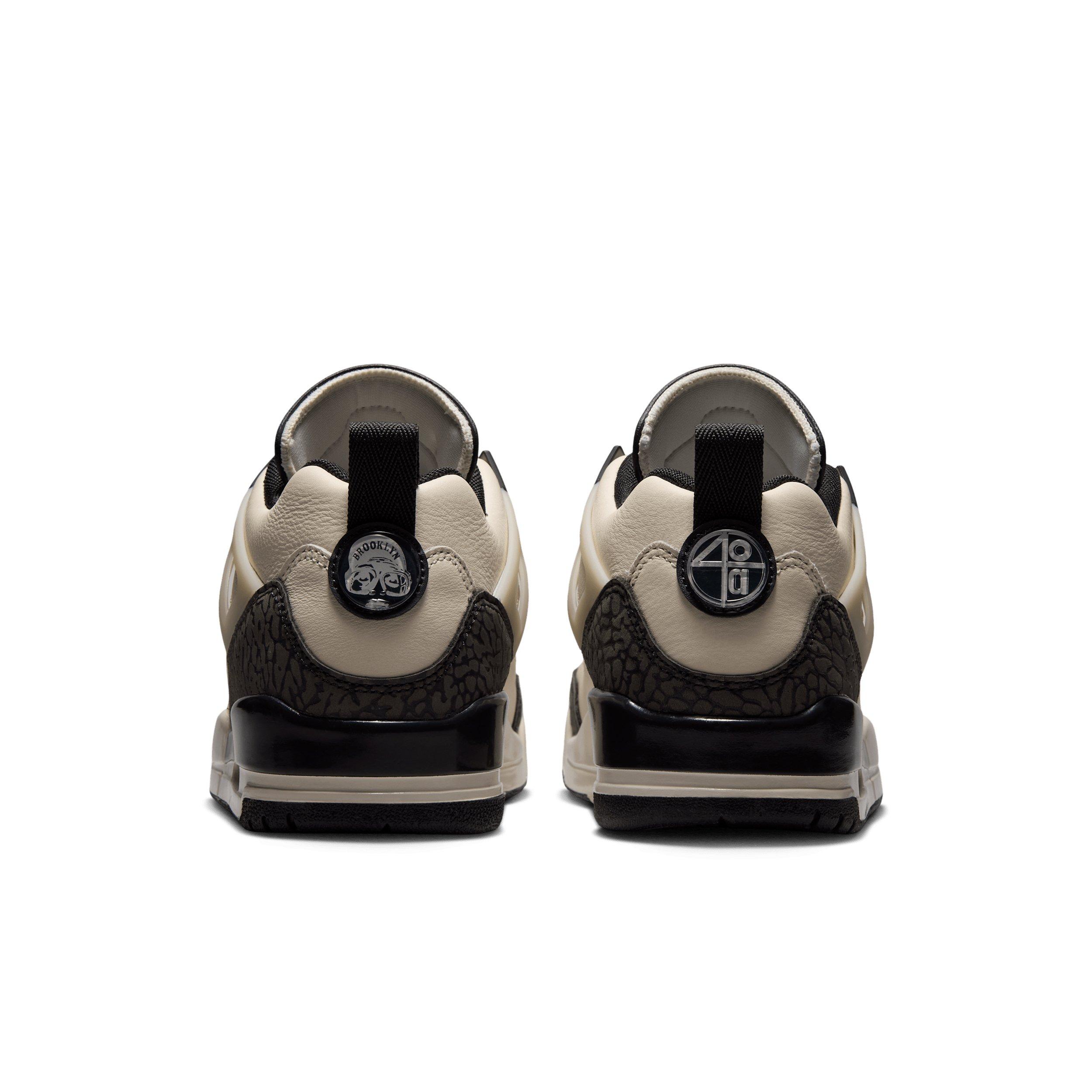 Jordan Spizike Low "Chalk/Chalk/Medium Ash/Off Noir" Women's Shoe - CHALK/CHALK/ASH/OFF NOIR Thumbnail View 5