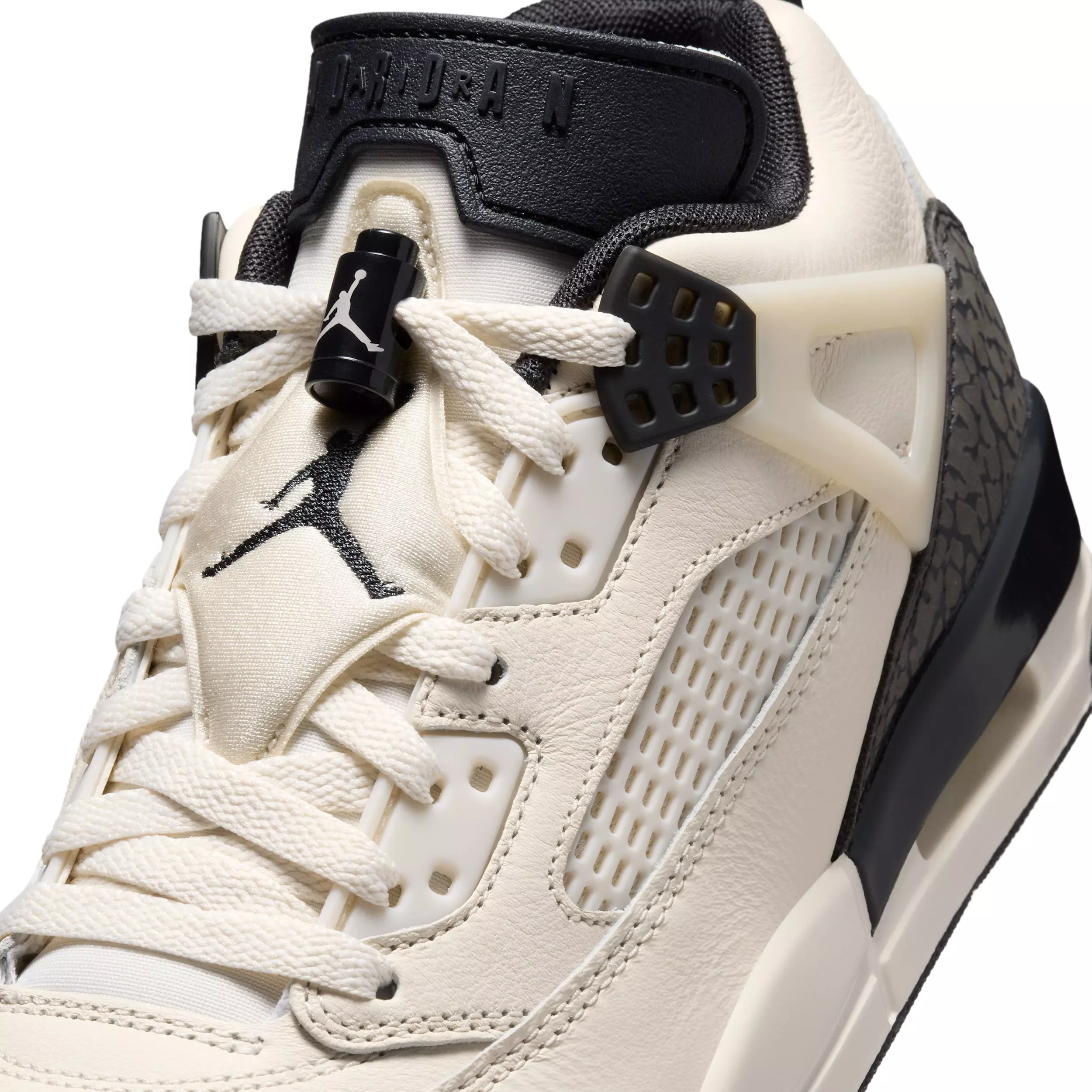 Jordan Spizike Low "Chalk/Chalk/Medium Ash/Off Noir" Women's Shoe - CHALK/CHALK/ASH/OFF NOIR