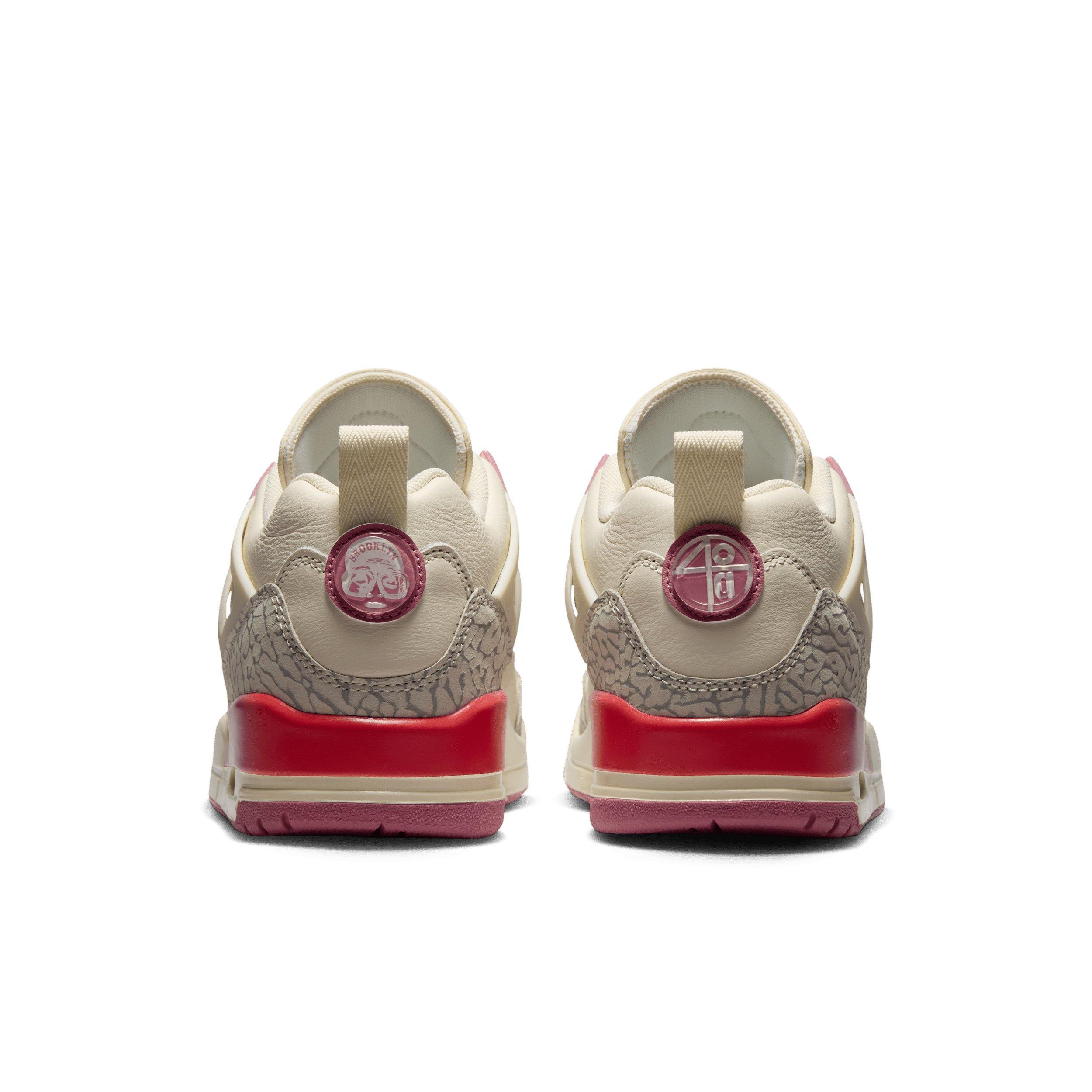Jordan Spizike Low "Pale Ivory/Track Red/Coconut Milk/Desert Berry" Women's Shoe - IVORY/RED/MILK/BERRY Thumbnail View 5