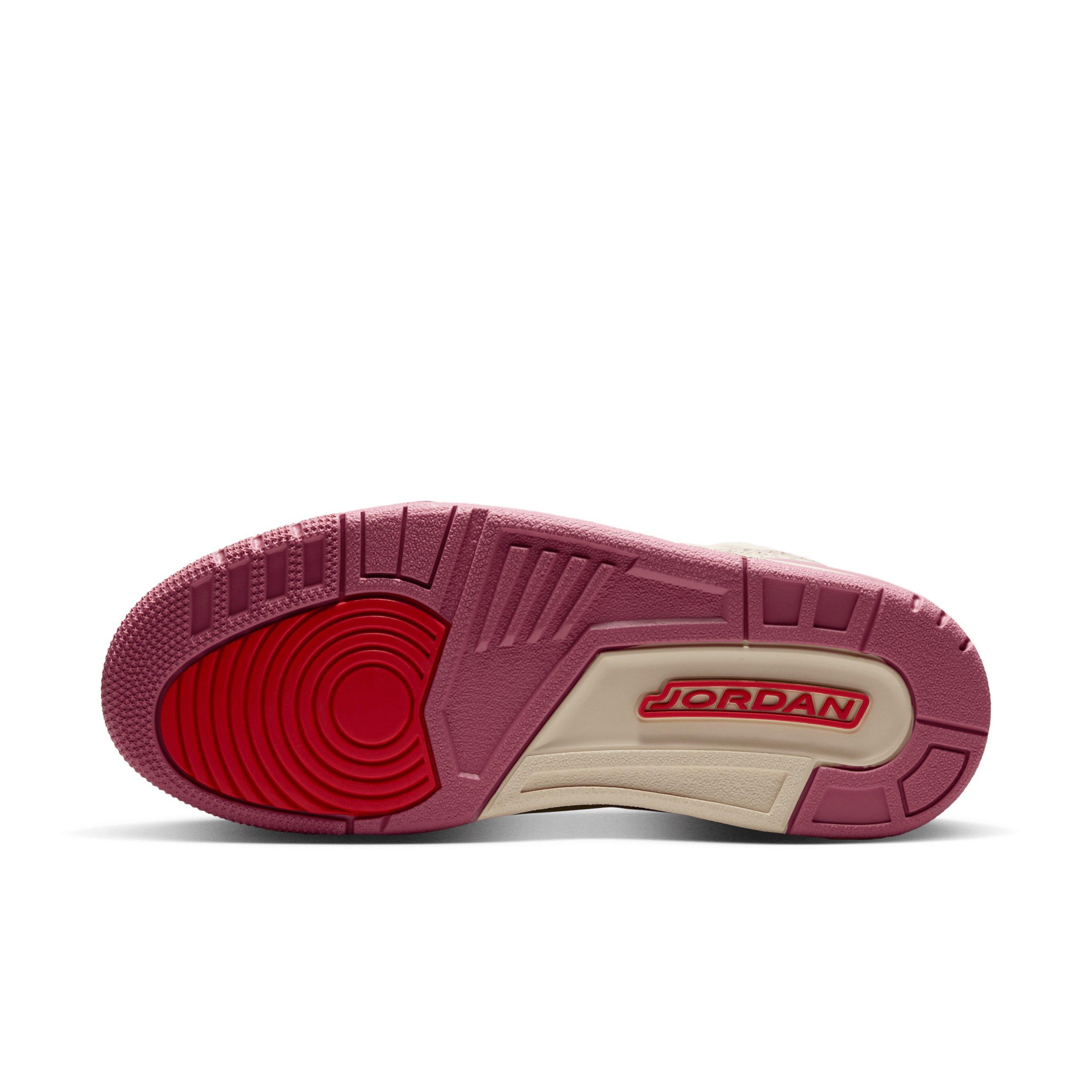 Jordan Spizike Low "Pale Ivory/Track Red/Coconut Milk/Desert Berry" Women's Shoe - IVORY/RED/MILK/BERRY Thumbnail View 6