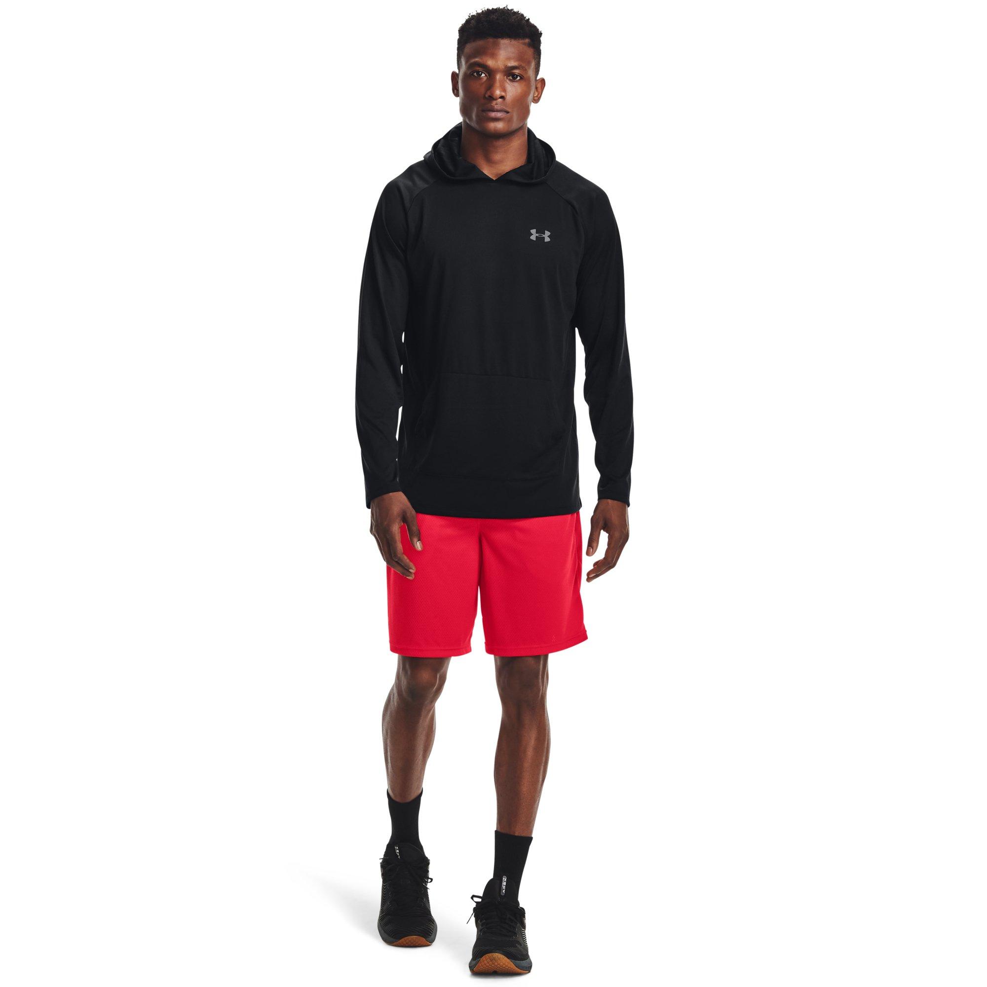Under Armour Men's Tech Mesh Red Shorts - RED Thumbnail View 3