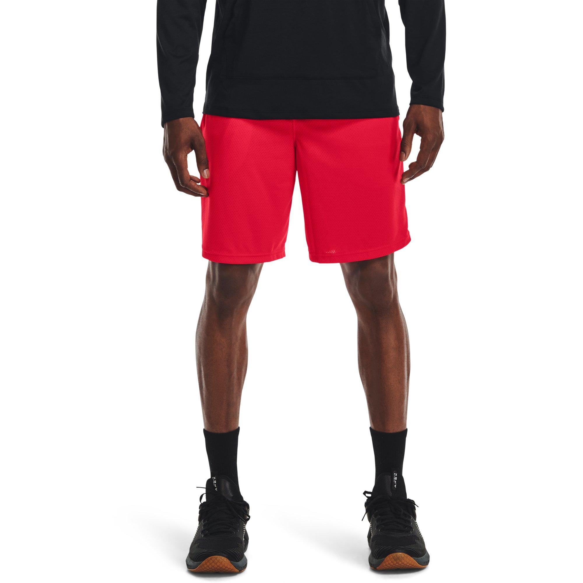 Under Armour Men's Tech Mesh Red Shorts - RED Thumbnail View 1
