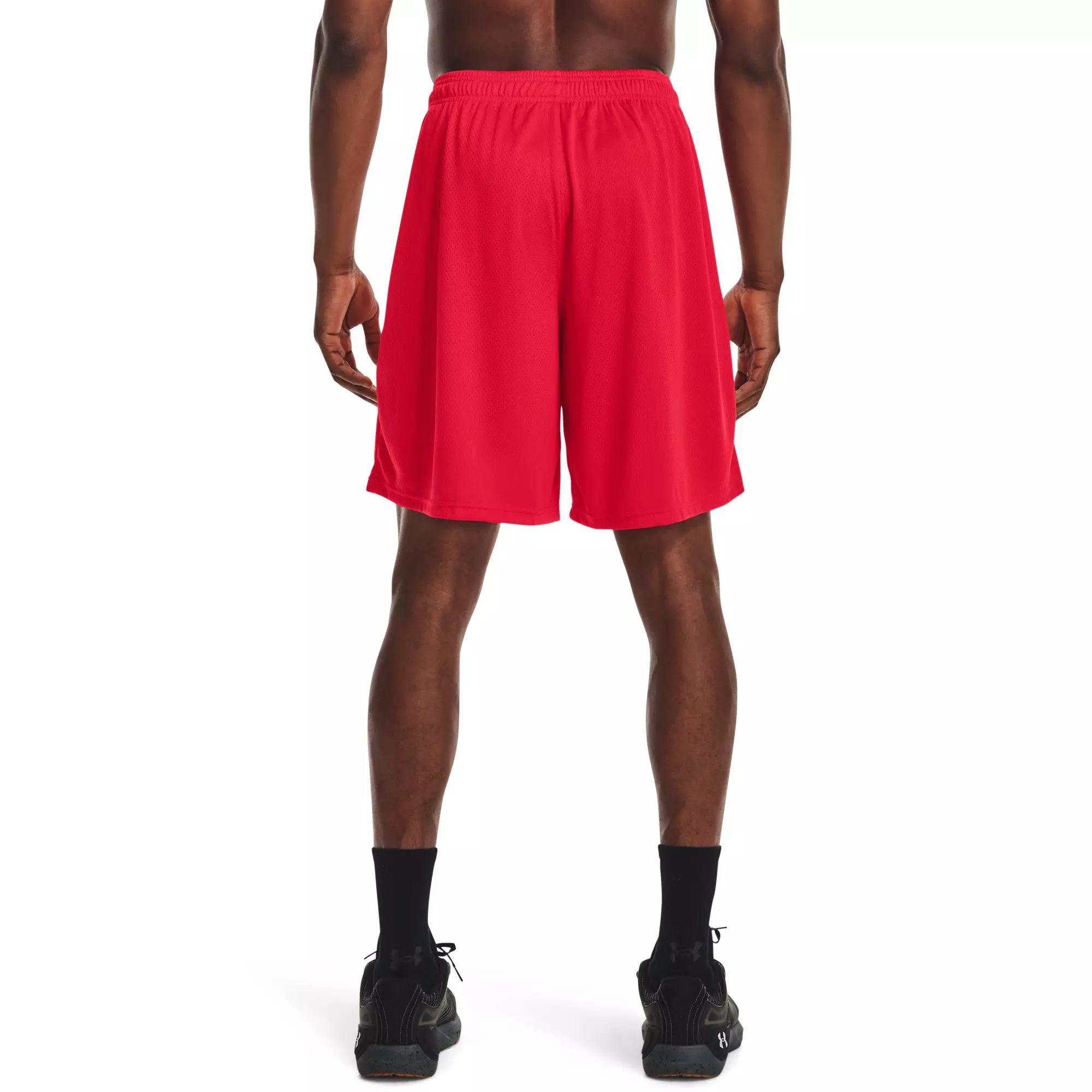 Under Armour Men's Tech Mesh Red Shorts - RED