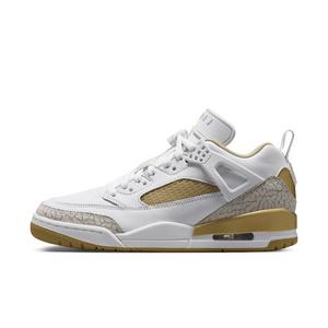 Jordan Spizike Low "White/Neutral Grey/Team Gold/Metallic Gold" Women's Shoe