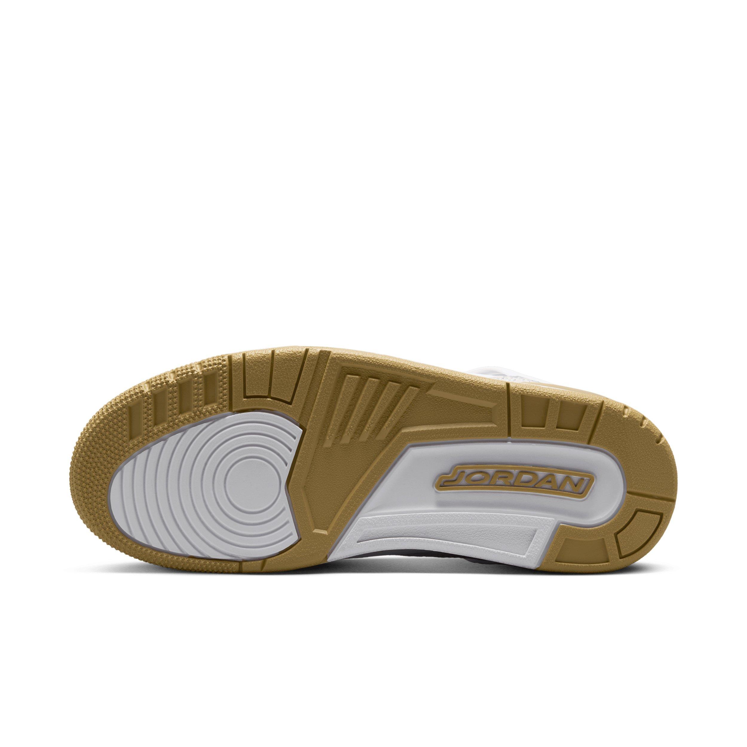 Jordan Spizike Low "White/Neutral Grey/Team Gold/Metallic Gold" Women's Shoe - WHITE/GREY/GOLD/GOLD Thumbnail View 6