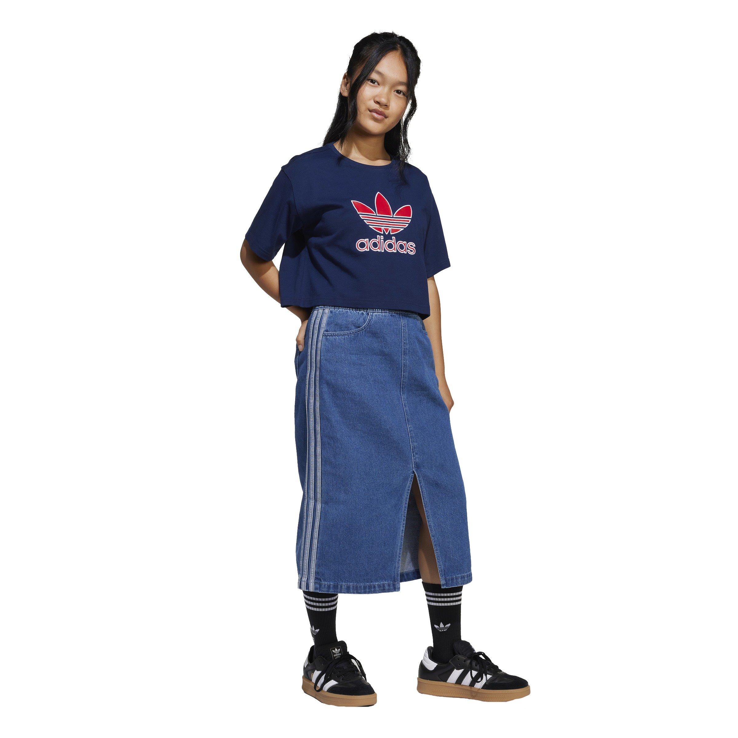 adidas Originals Adicolor Denim Big Girls' Skirt