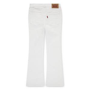 Levi's Big Girls' 726 High Rise Flare Wash Denim Jeans - Cream