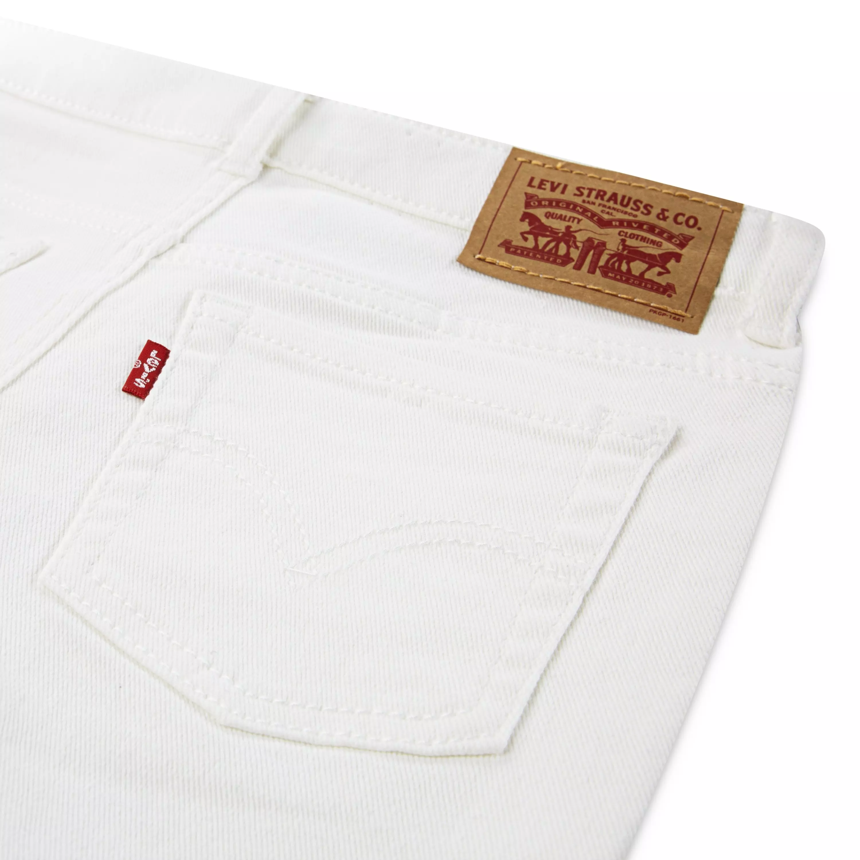 Levi's Big Girls' 726 High Rise Flare Wash Denim Jeans - Cream - CREAM