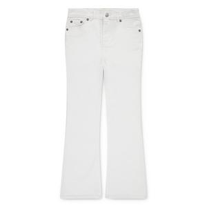 Levi's Big Girls' 726 High Rise Flare Wash Denim Jeans - Cream