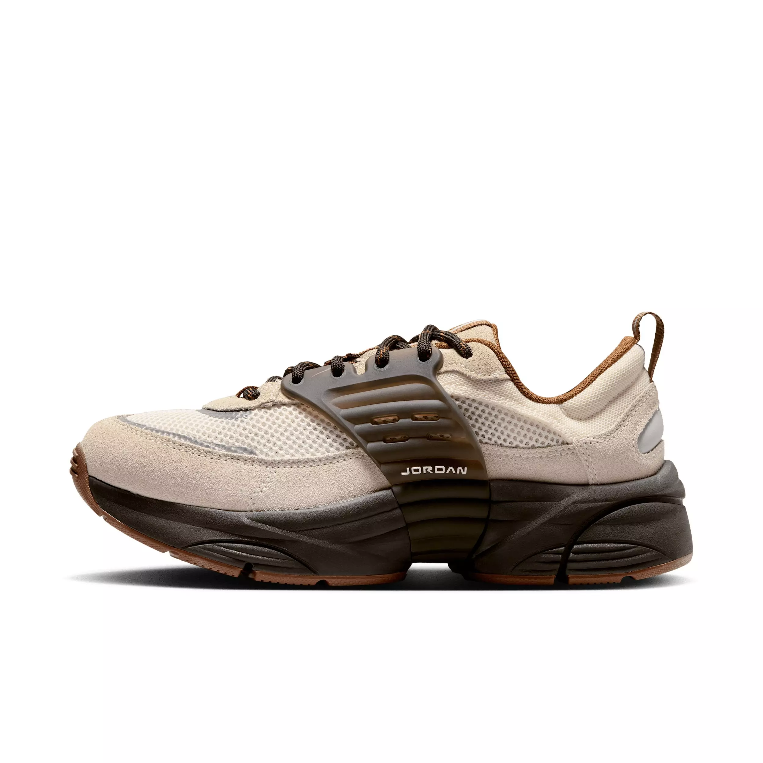 Jordan Trunner O/S "Soft Pearl/Shadow Brown/Reflective Silver/Light British Tan" Women's Shoe - PEARL/BROWN/SILVER/LT TAN