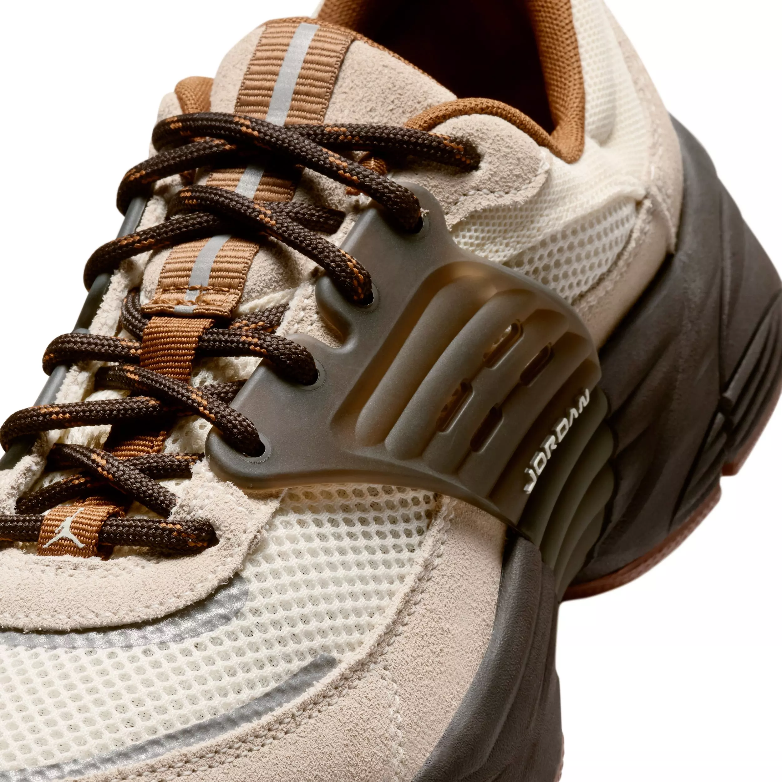 Jordan Trunner O/S "Soft Pearl/Shadow Brown/Reflective Silver/Light British Tan" Women's Shoe - PEARL/BROWN/SILVER/LT TAN