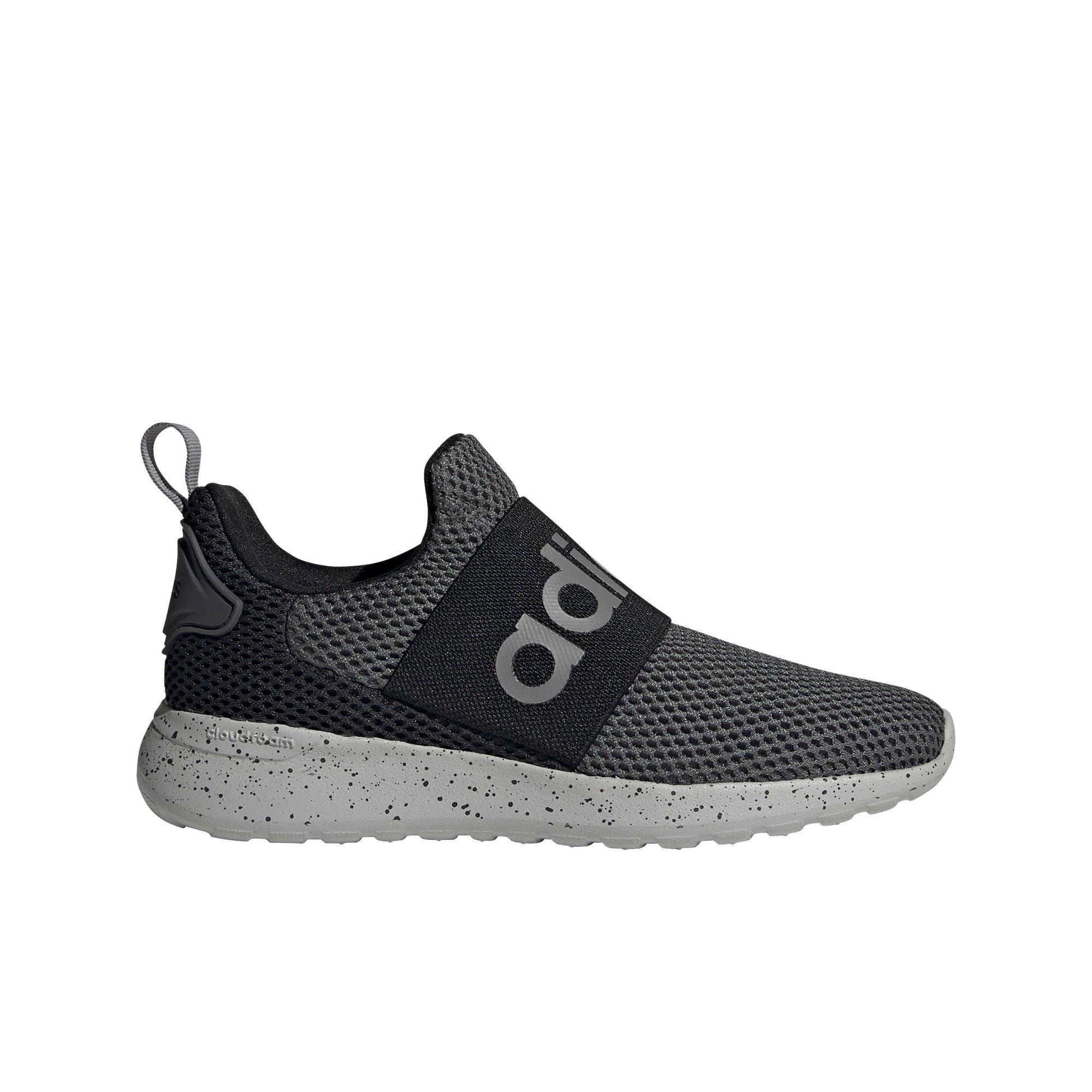 adidas Lite Racer Adapt 4.0 "Grey Six/Core Black" Grade School Boy's Running Shoe - GREY/BLACK Thumbnail View 1