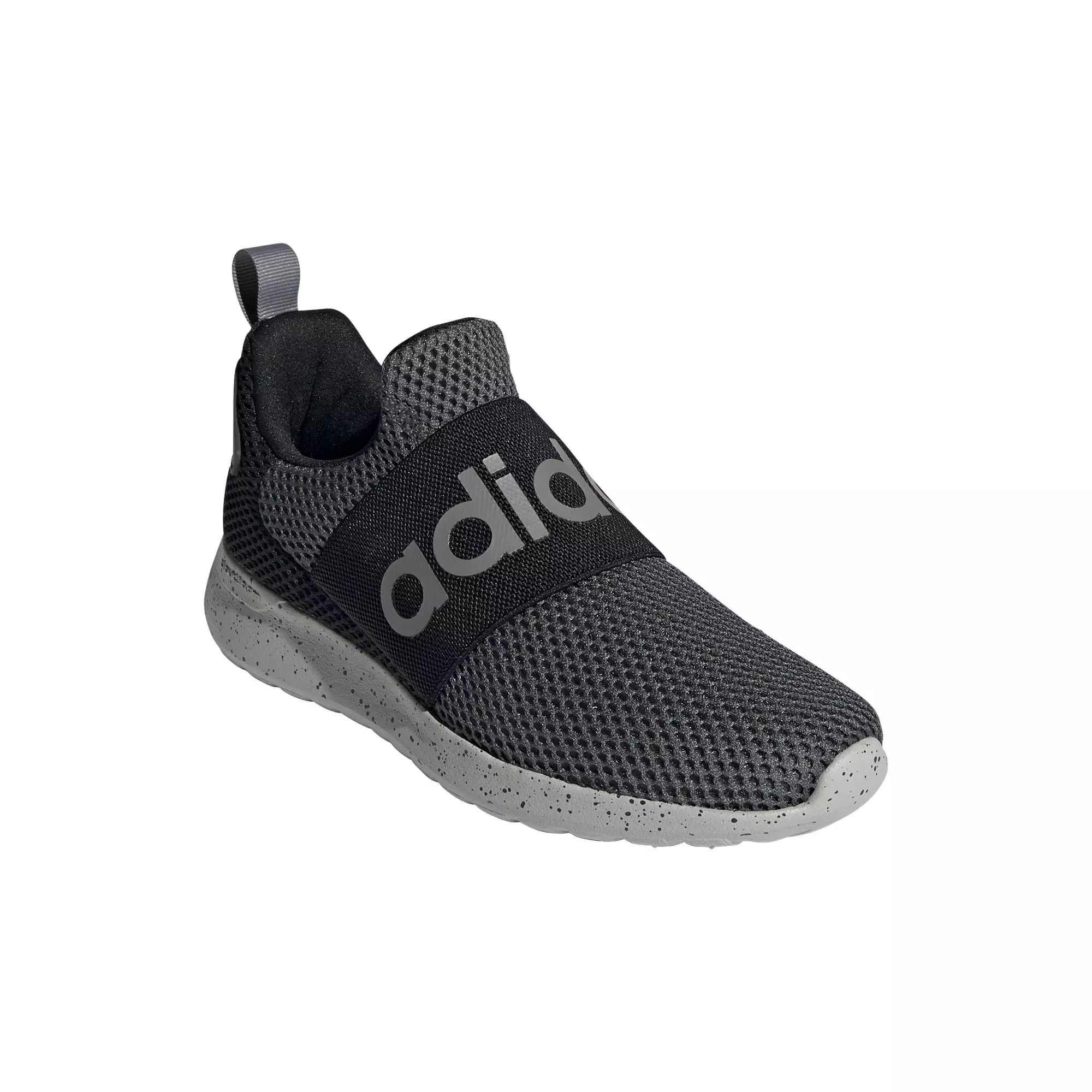 adidas Lite Racer Adapt 4.0 "Grey Six/Core Black" Grade School Boy's Running Shoe - GREY/BLACK