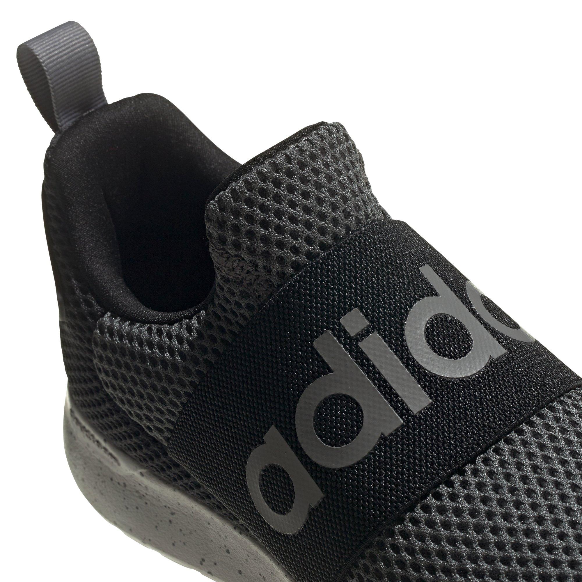 adidas Lite Racer Adapt 4.0 "Grey Six/Core Black" Grade School Boy's Running Shoe - GREY/BLACK Thumbnail View 7