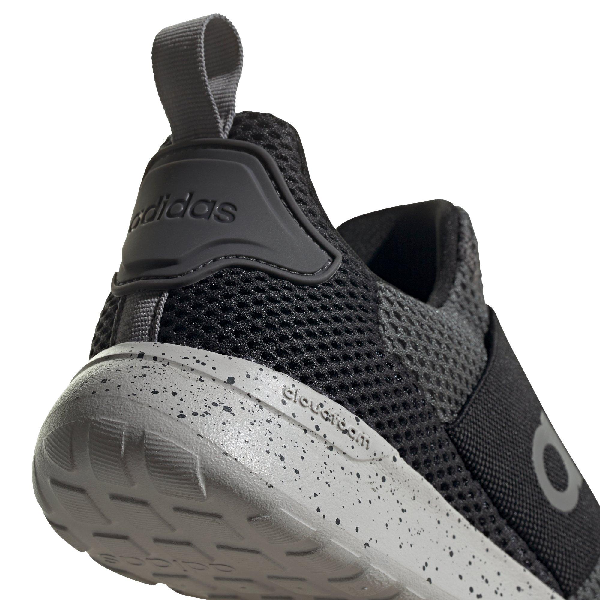 adidas Lite Racer Adapt 4.0 "Grey Six/Core Black" Grade School Boy's Running Shoe - GREY/BLACK Thumbnail View 8