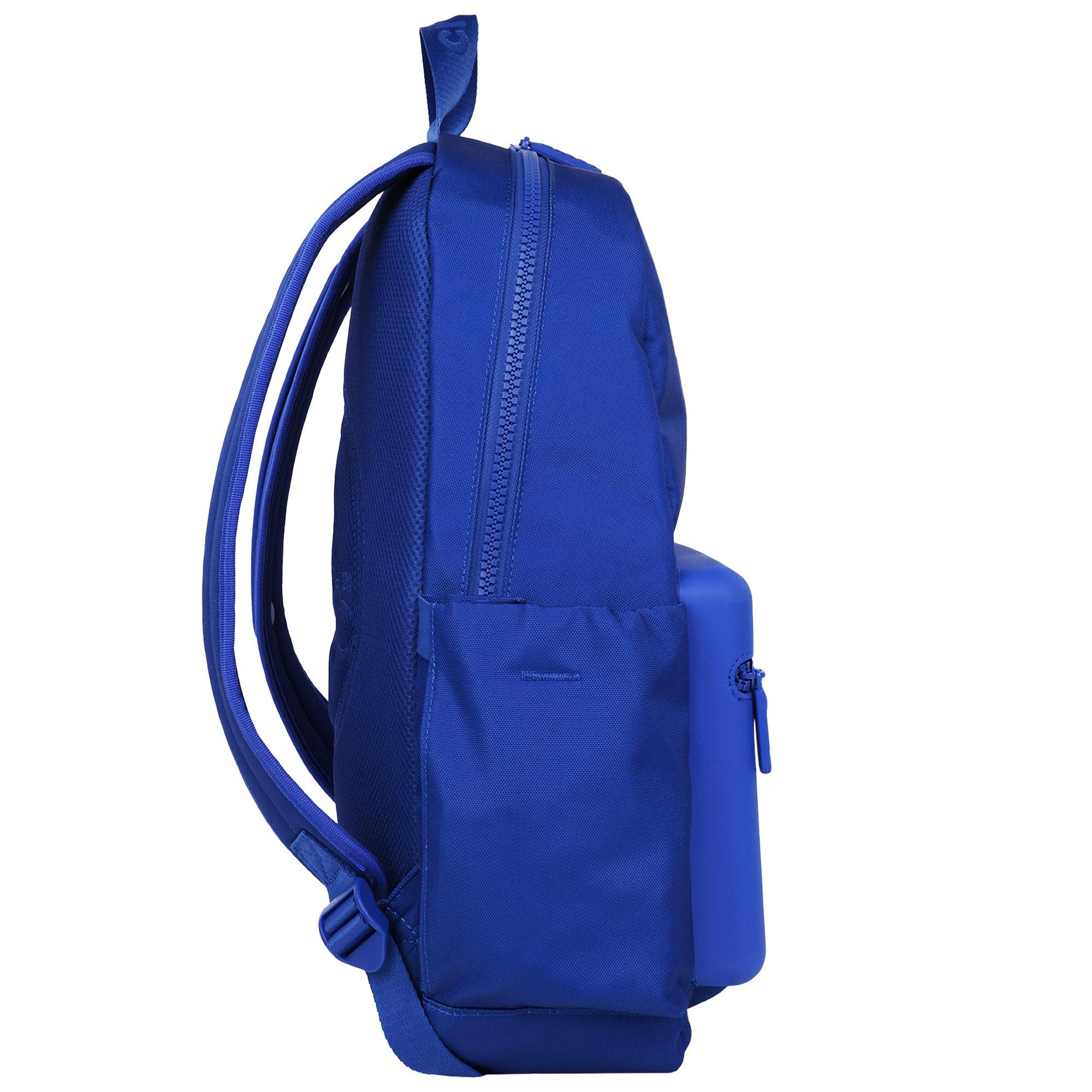 Crocs Lightweight Molded Front Storage Pocket Backpack - Blue Bolt - BLUE
