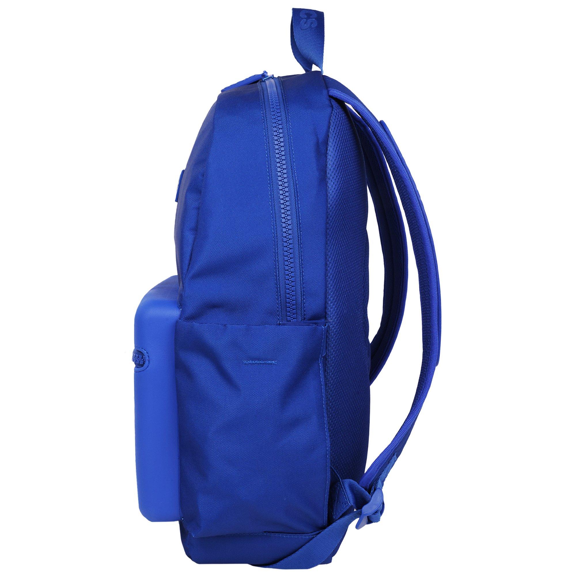 Crocs Lightweight Molded Front Storage Pocket Backpack - Blue Bolt - BLUE