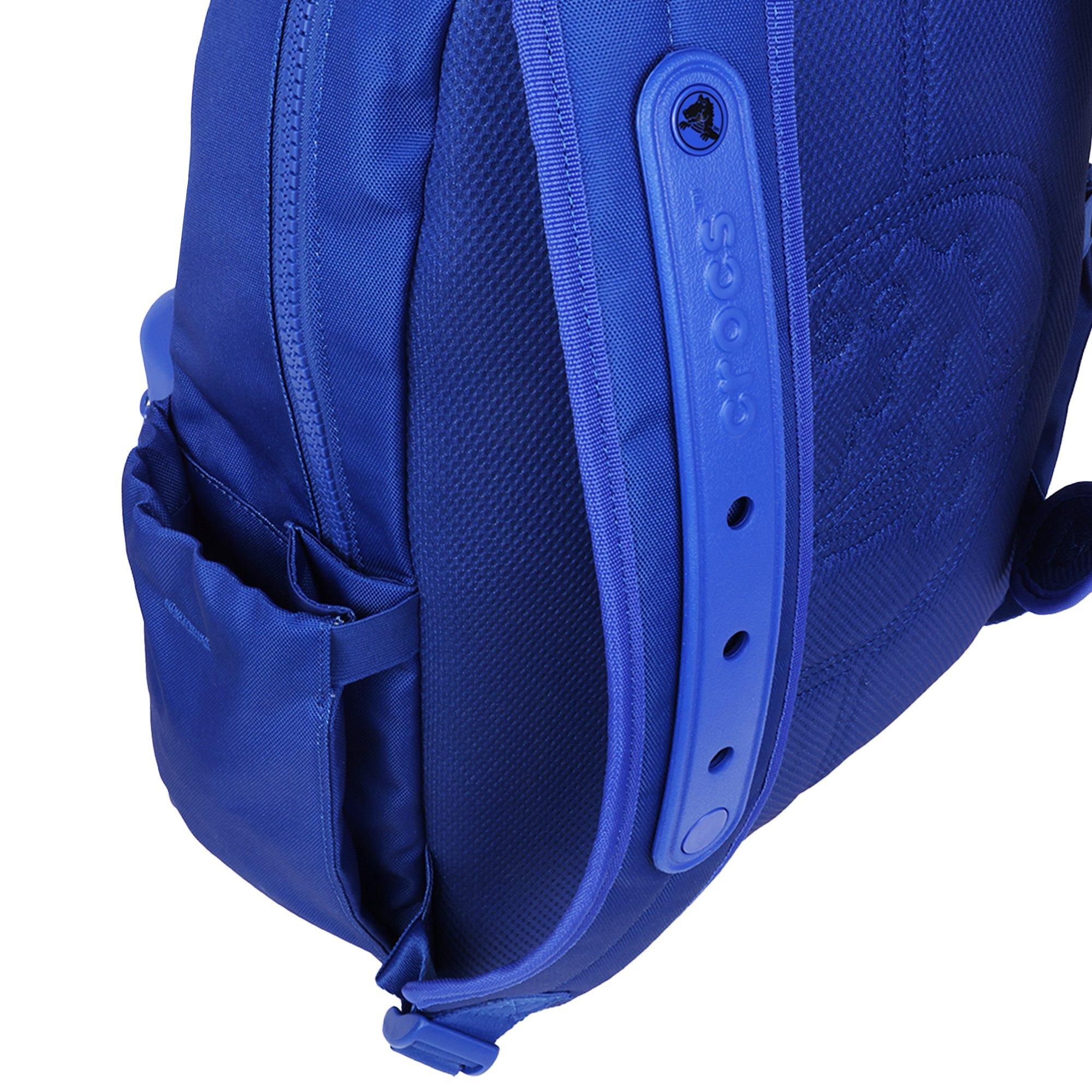 Crocs Lightweight Molded Front Storage Pocket Backpack - Blue Bolt - BLUE