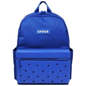 Crocs Lightweight Molded Front Storage Pocket Backpack - Blue Bolt - BLUE