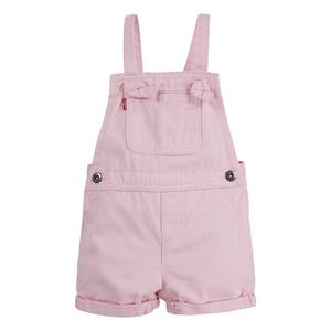 Levi's Infant Girls' Knot Strap Pink Wash Denim Shortalls