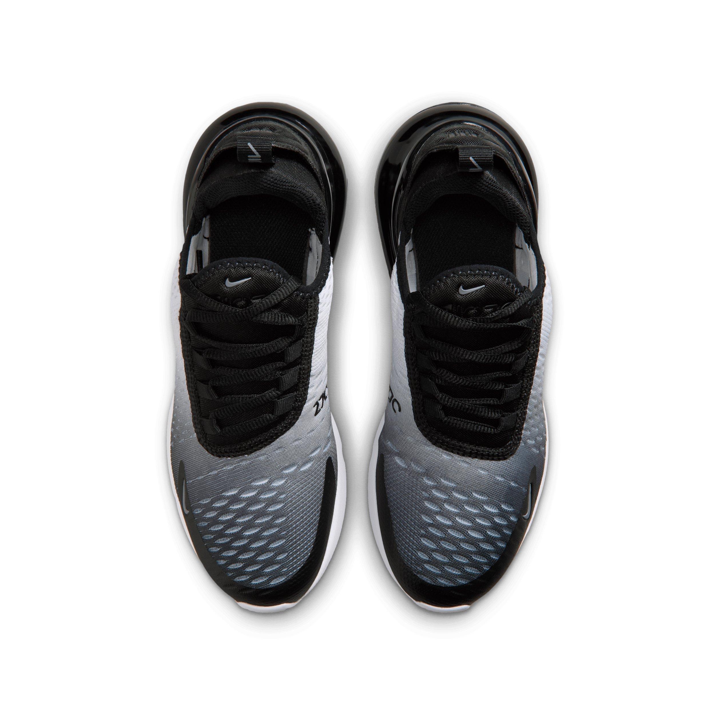 Nike Air Max 270 "Black/White/Cool Grey/Black" Grade School Boys' Shoe - BLACK/WHITE/GREY/BLACK