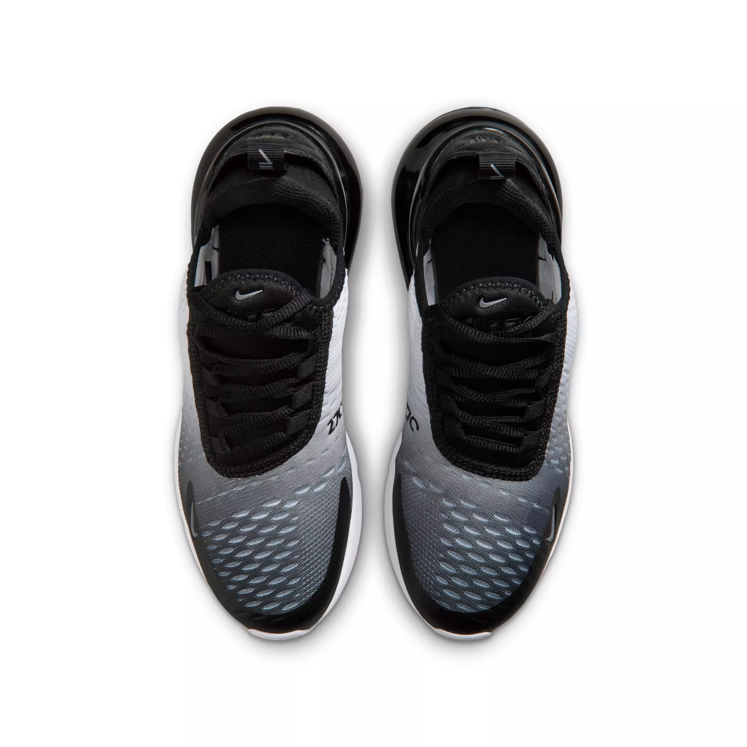 Nike Air Max 270 "Black/White/Cool Grey/Black" Grade School Boys' Shoe - BLACK/WHITE/GREY/BLACK