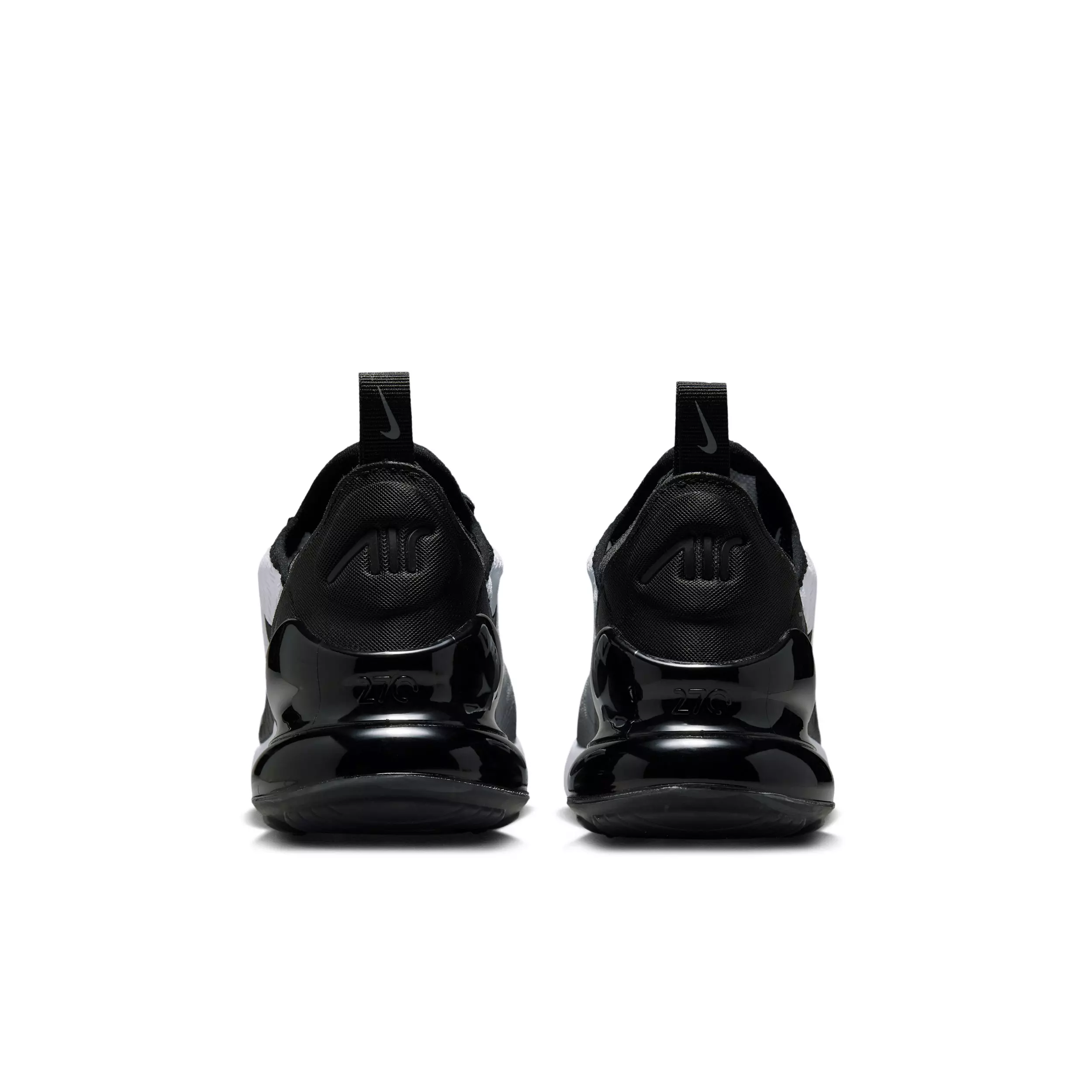 Nike Air Max 270 "Black/White/Cool Grey/Black" Grade School Boys' Shoe - BLACK/WHITE/GREY/BLACK