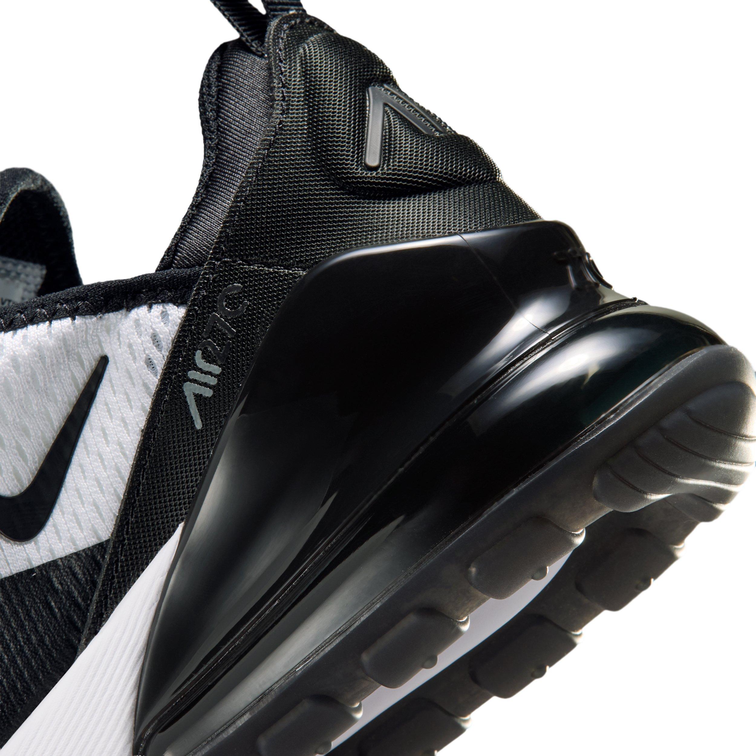 Nike Air Max 270 "Black/White/Cool Grey/Black" Grade School Boys' Shoe - BLACK/WHITE/GREY/BLACK