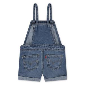 Levi's Infant Girls' Knot Strap Dark Blue Wash Denim Shortalls