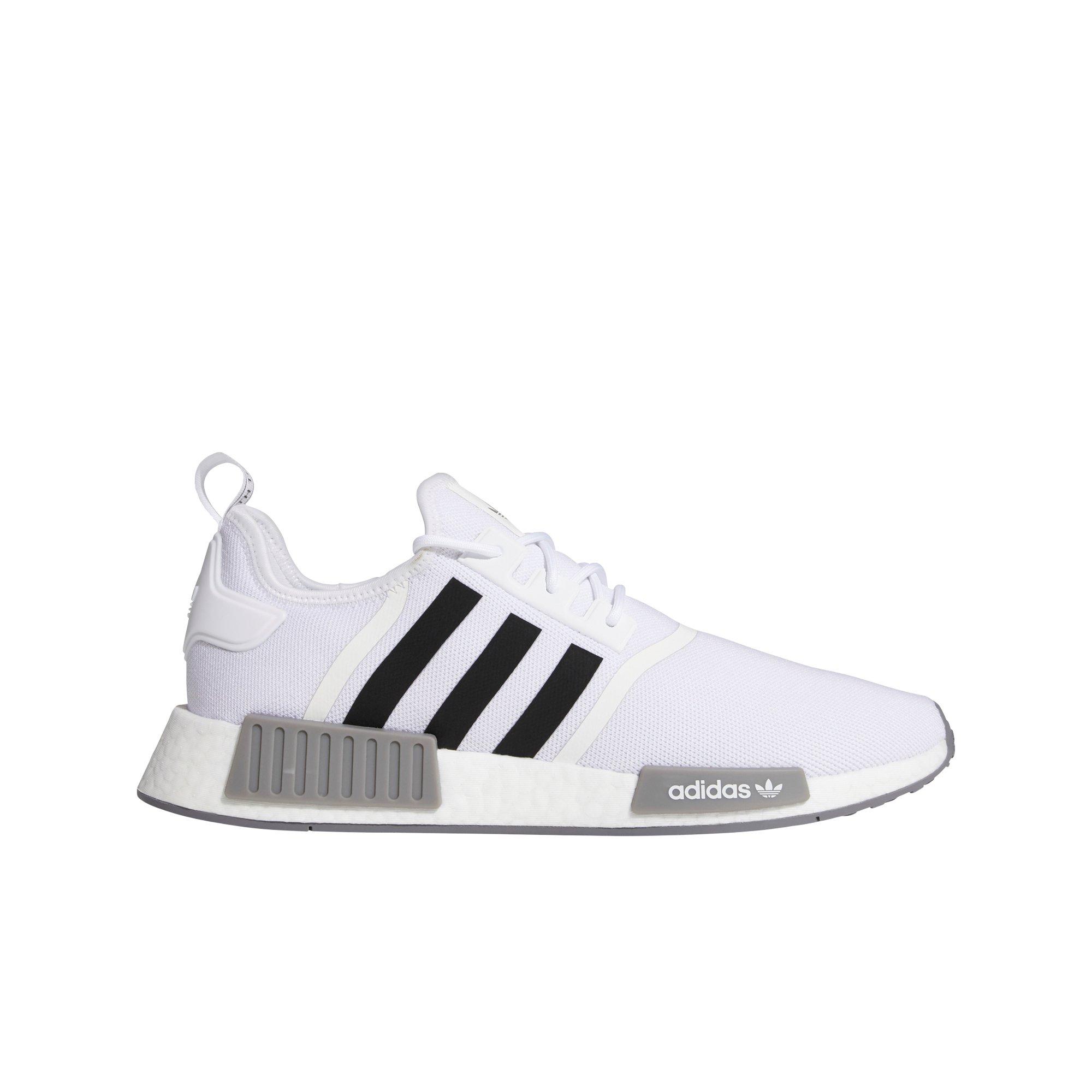adidas Originals NMD_R1 Primeblue "Ftwr White/Core Black/Grey Three" Men's Shoe - WHITE/BLACK/GREY Thumbnail View 1
