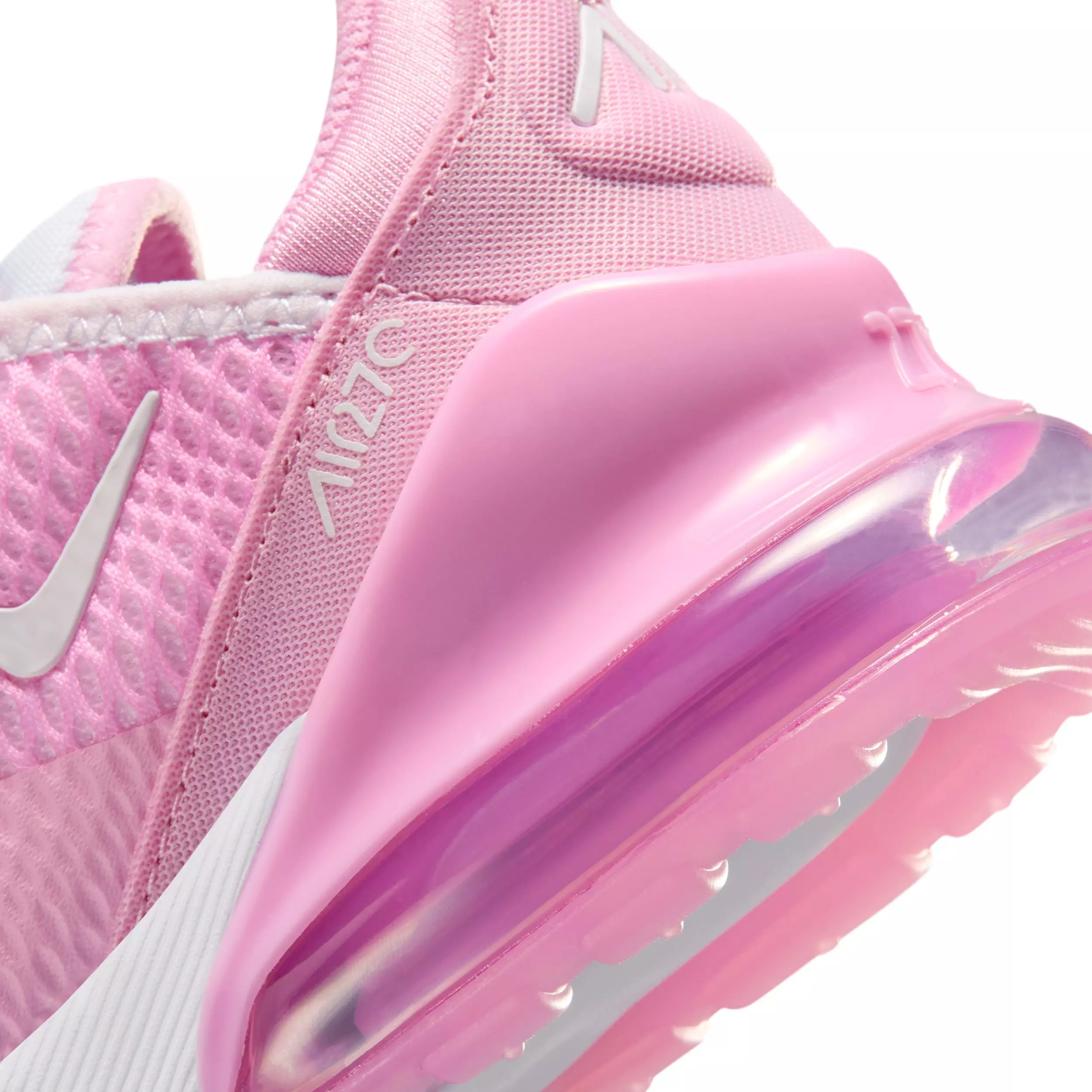 Nike Air Max 270 "Pink Rise/White" Preschool Girls' Shoe - PINK/WHITE