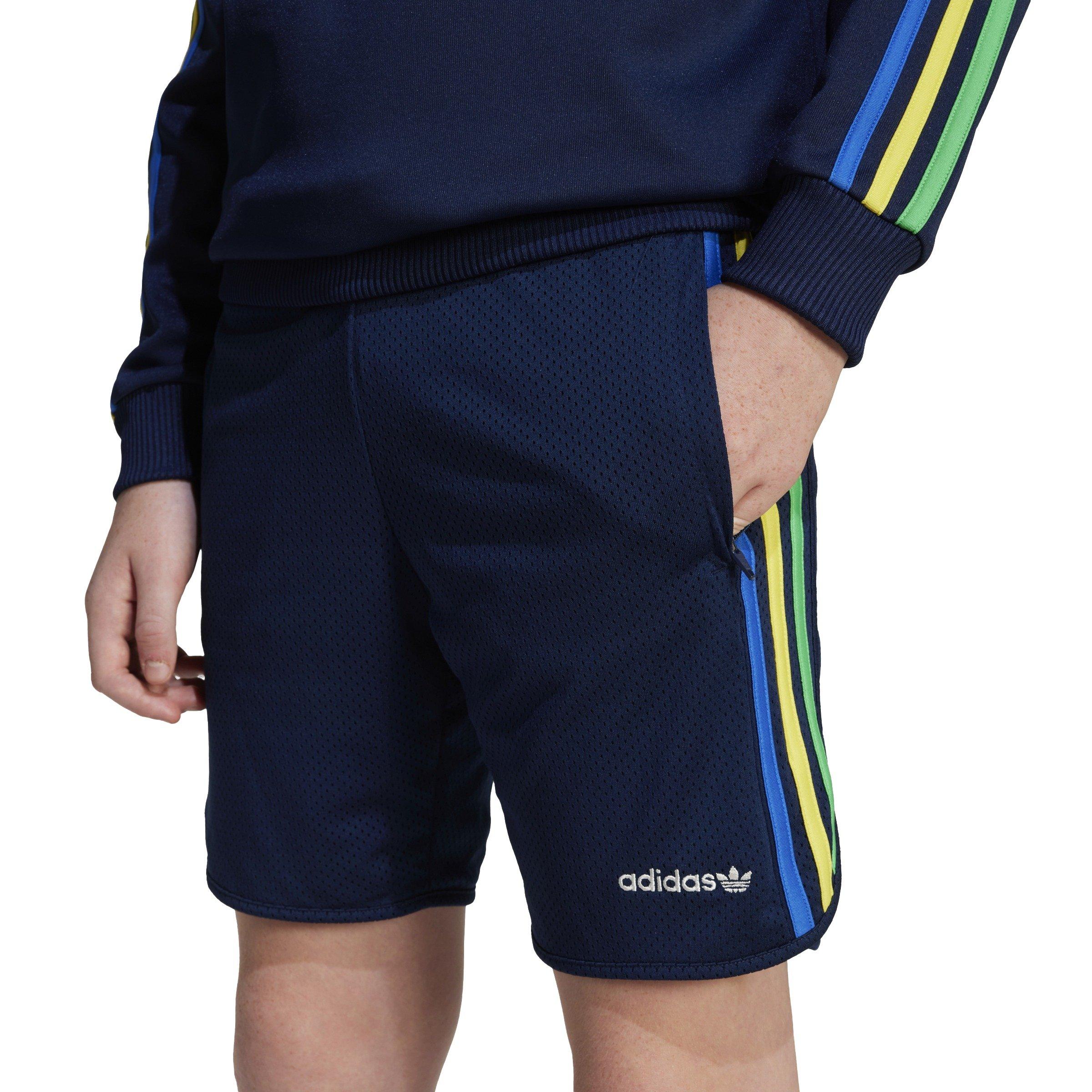 adidas Originals Retro Big Kids' Blue Shorts