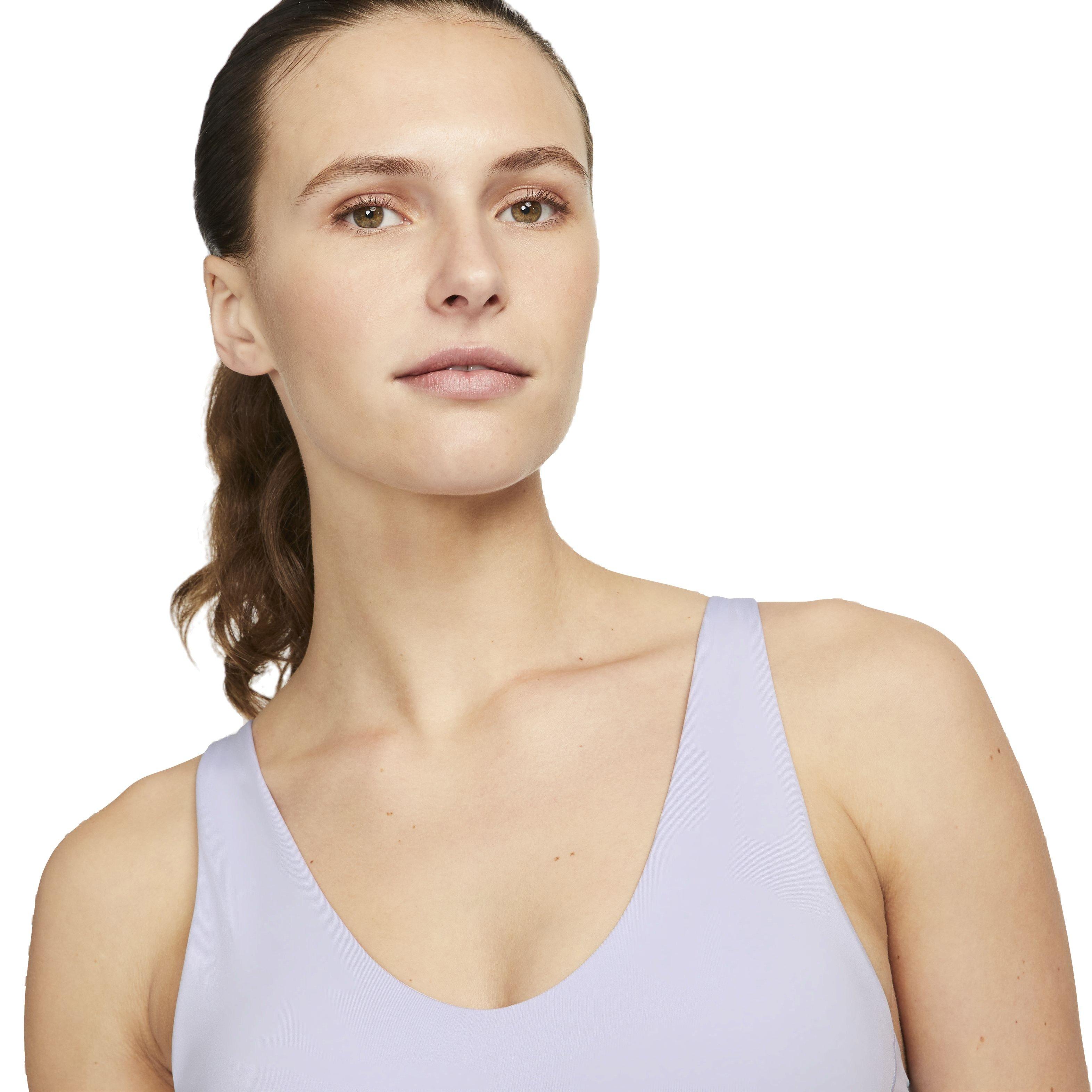 Nike Women's Dri-FIT Indy Plunge Cutout Medium-Support Padded