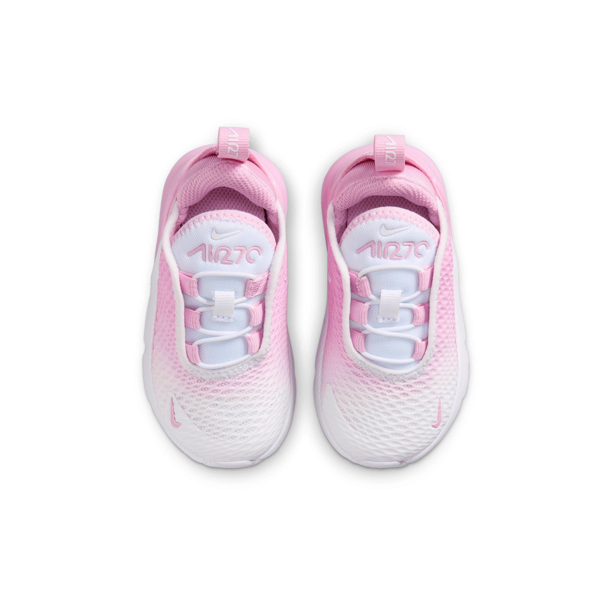 Nike Air Max 270 Infant Girls' "Pink Rise/White" Shoe